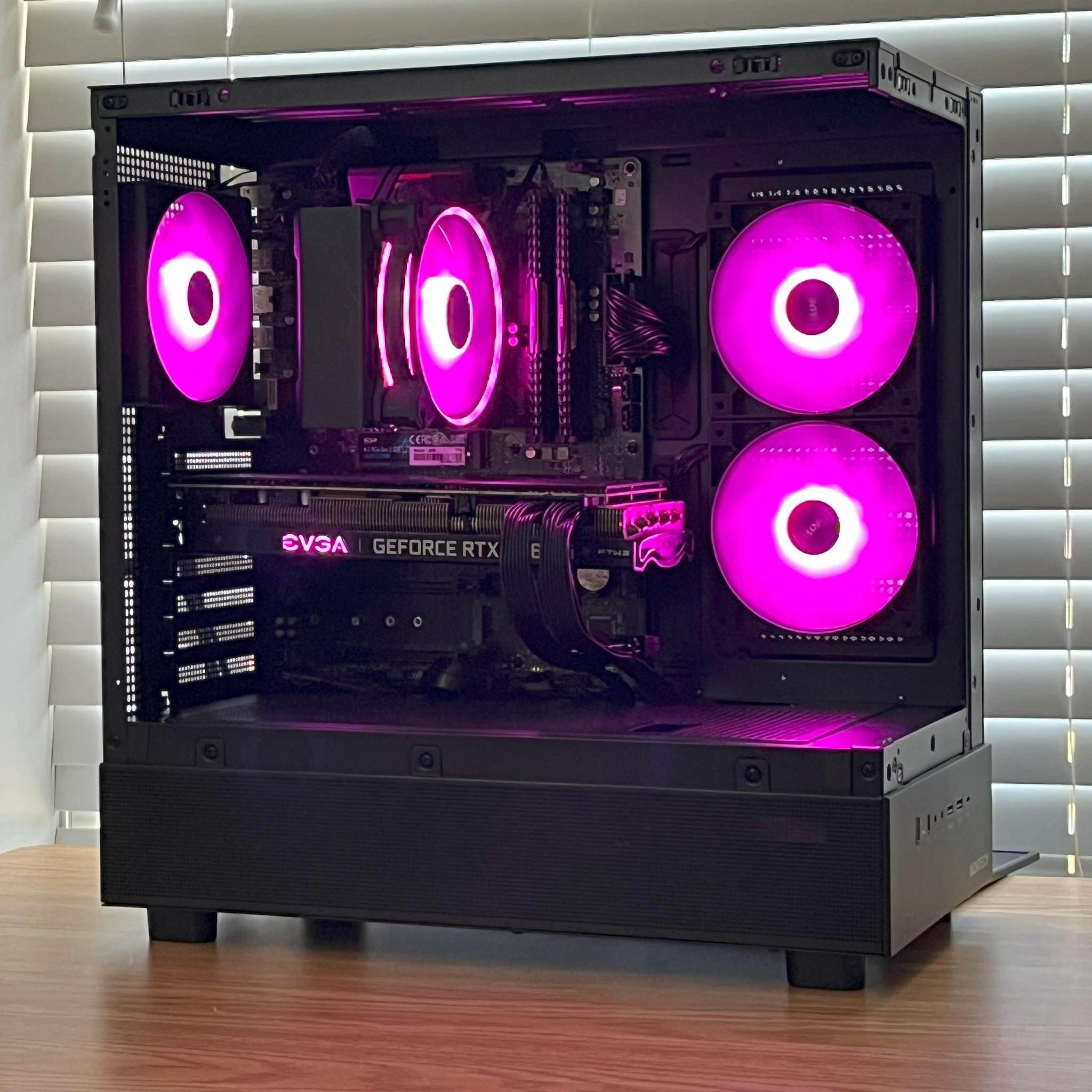 💜🖤 Gaming PC | Ryzen 7 3700x | RTX 3060Ti | 32GB DDR4 | 1TB SSD🖤💜