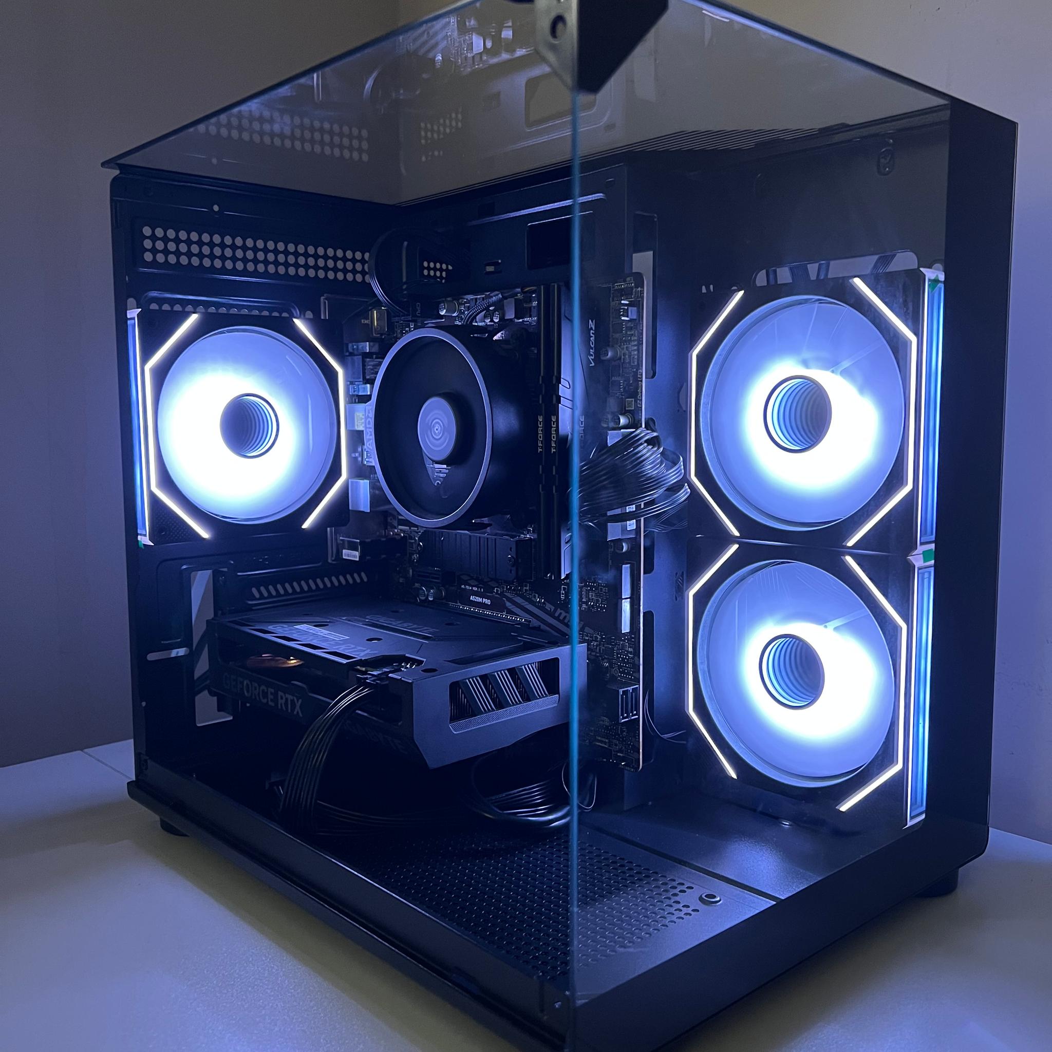 | RTX 4060 | ryzen 5 5500 | 16gb ddr4-3200mhz | 1tb nvme ssd | 1440p/4k gaming mid ranged