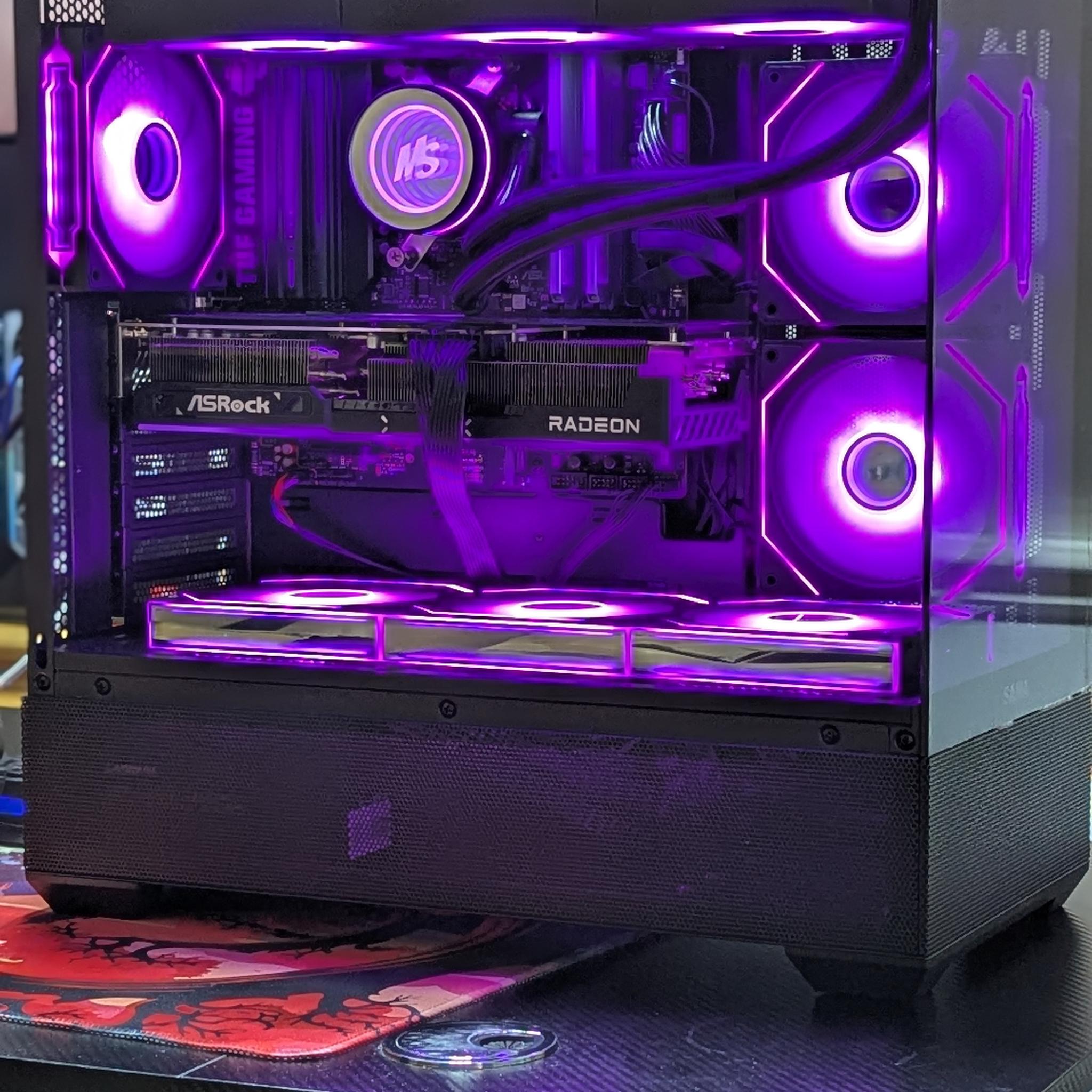 AMD Ryzen 7 9800X3D|AMD Radeon RX 9070 XT|32 GB DDR5 6000|2.5 TB NVME SSD M.2|Windows 11 PRO Active