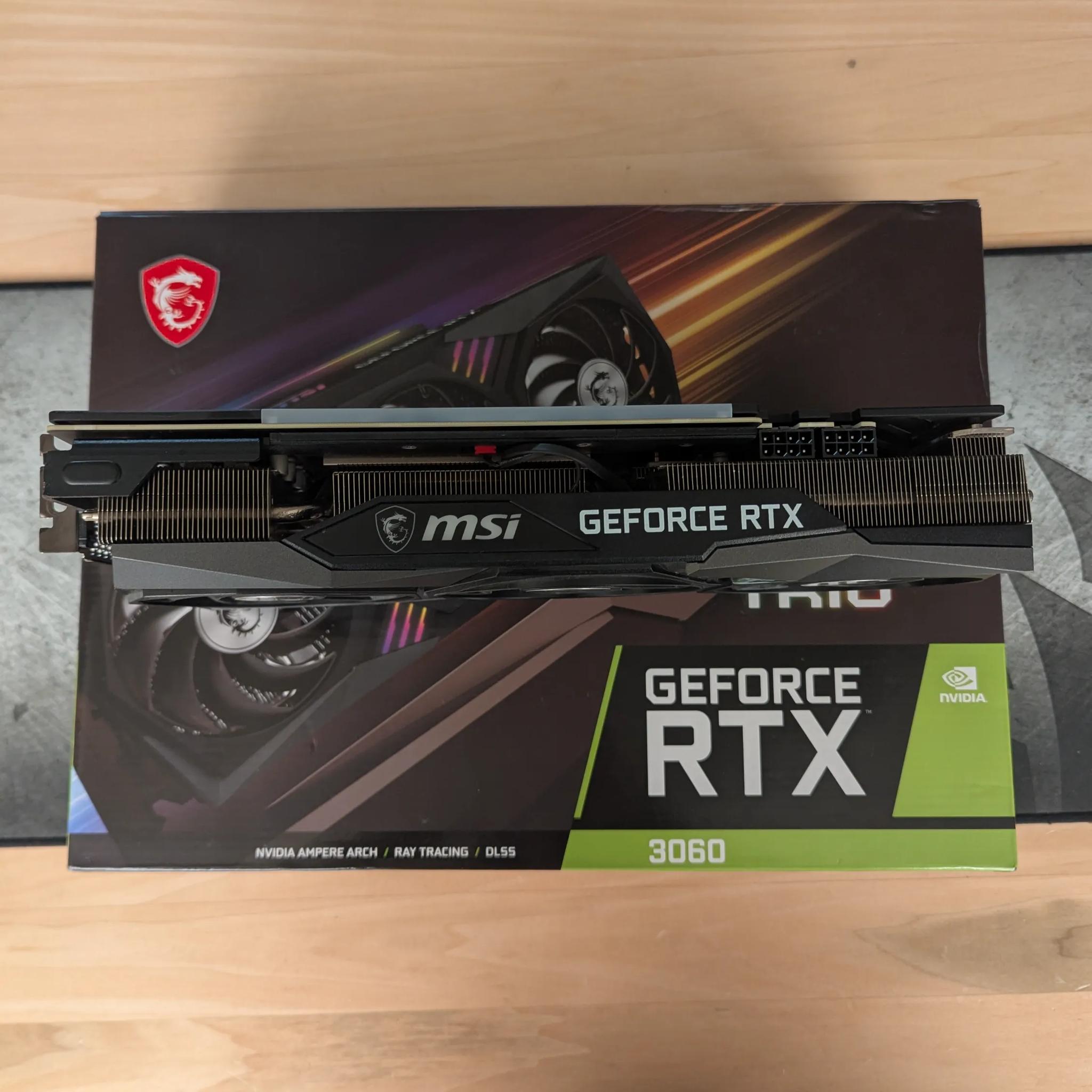 🛡️ MSI RTX 3060 Gaming X Trio – Triple-Fan Cooling, Smooth 1080p/1440p Gaming 🎯