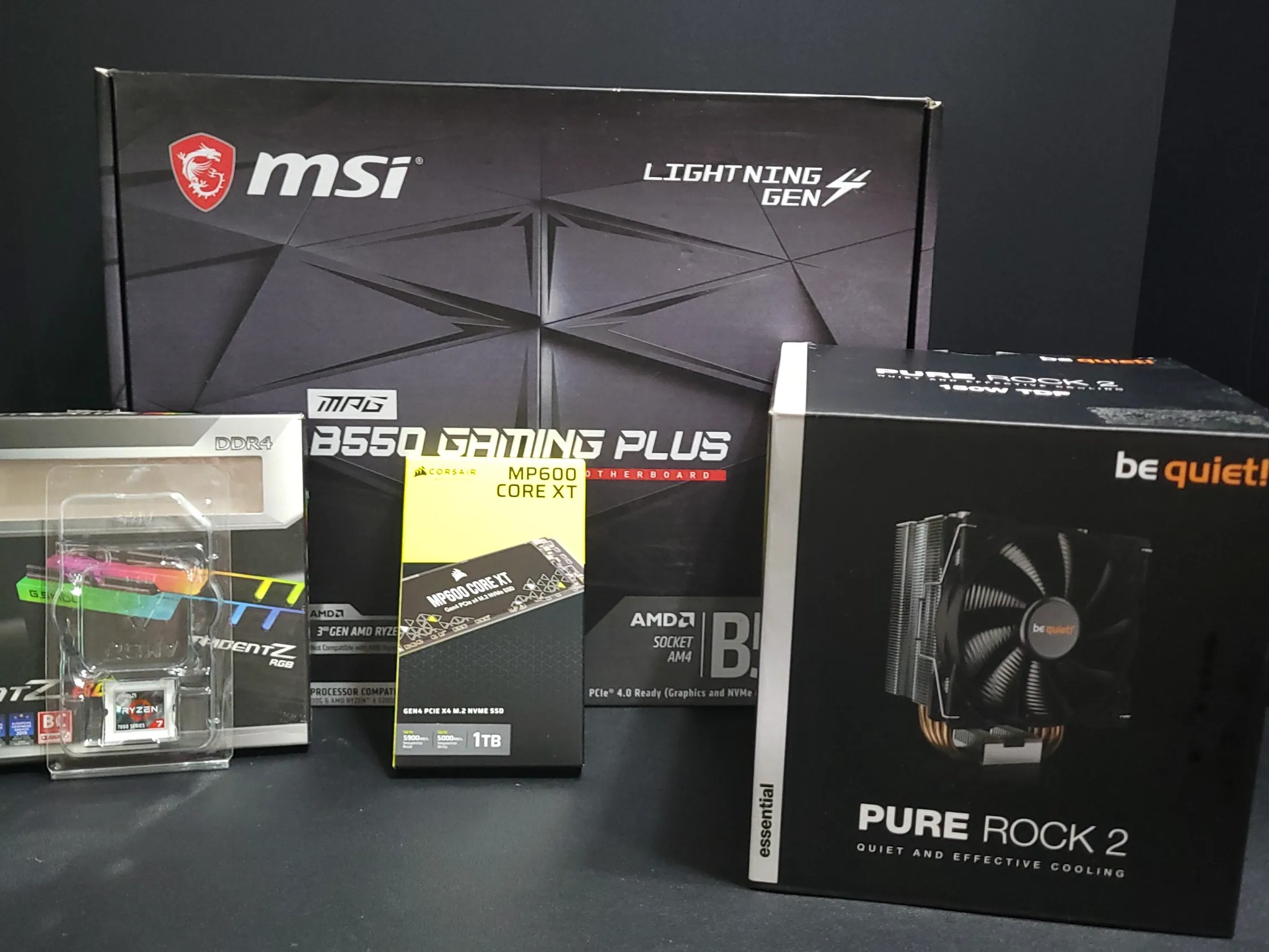🚀 MSI MAG B550, Ryzen 9 5900X, G.Skill 3600MHz RGB, Corsair MP600 1TB – Gaming Power Unleashed! 🔥