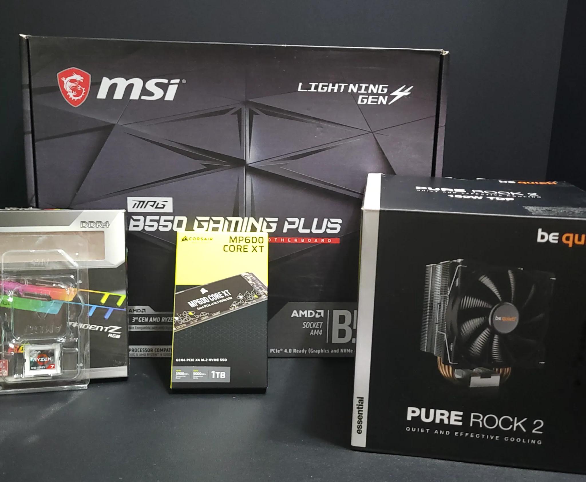 🚀 MSI MAG B550, Ryzen 9 5900X, G.Skill 3600MHz RGB, Corsair MP600 1TB – Gaming Power Unleashed! 🔥