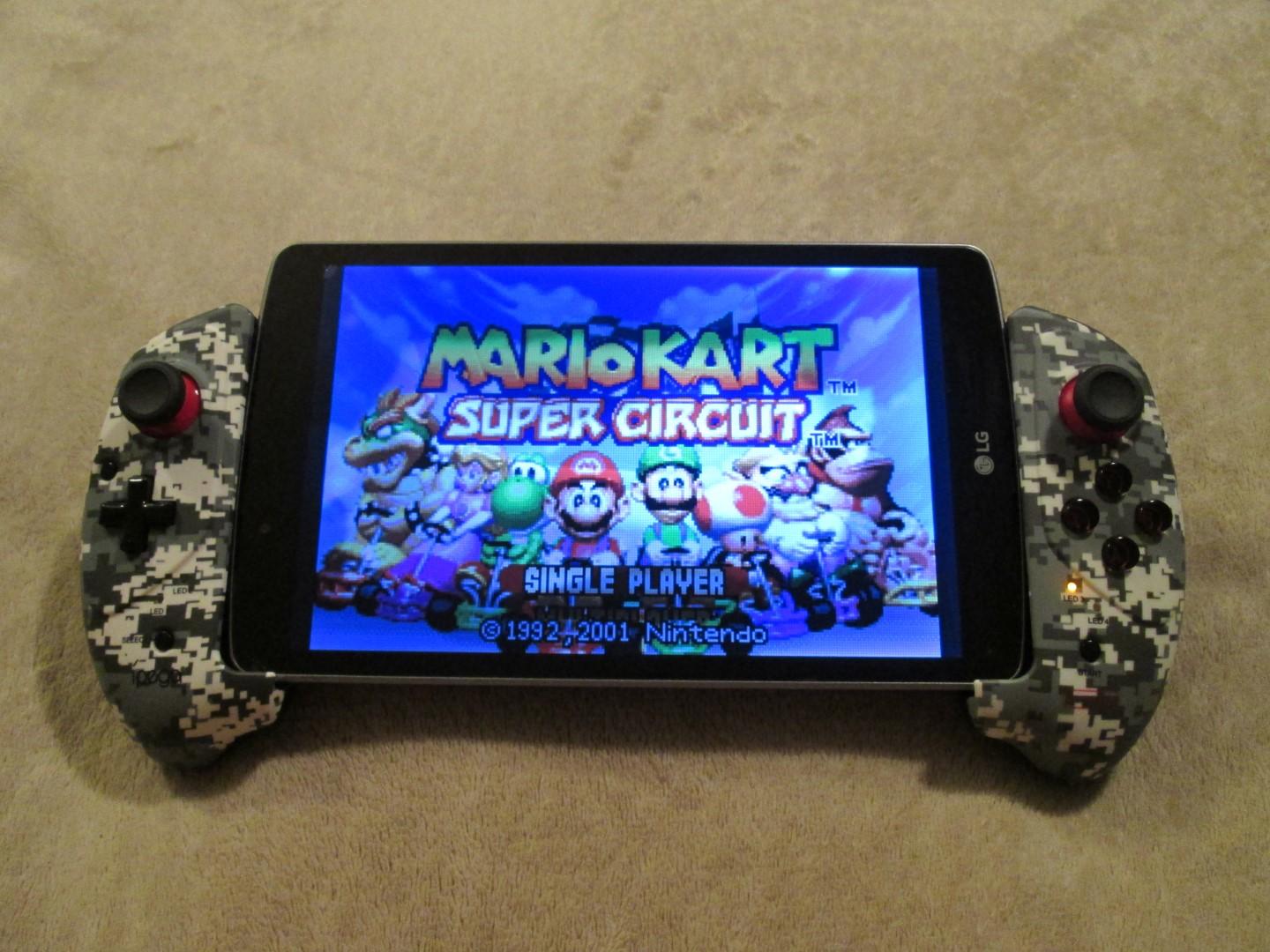 Lg Tablet Retro Gaming With Controller