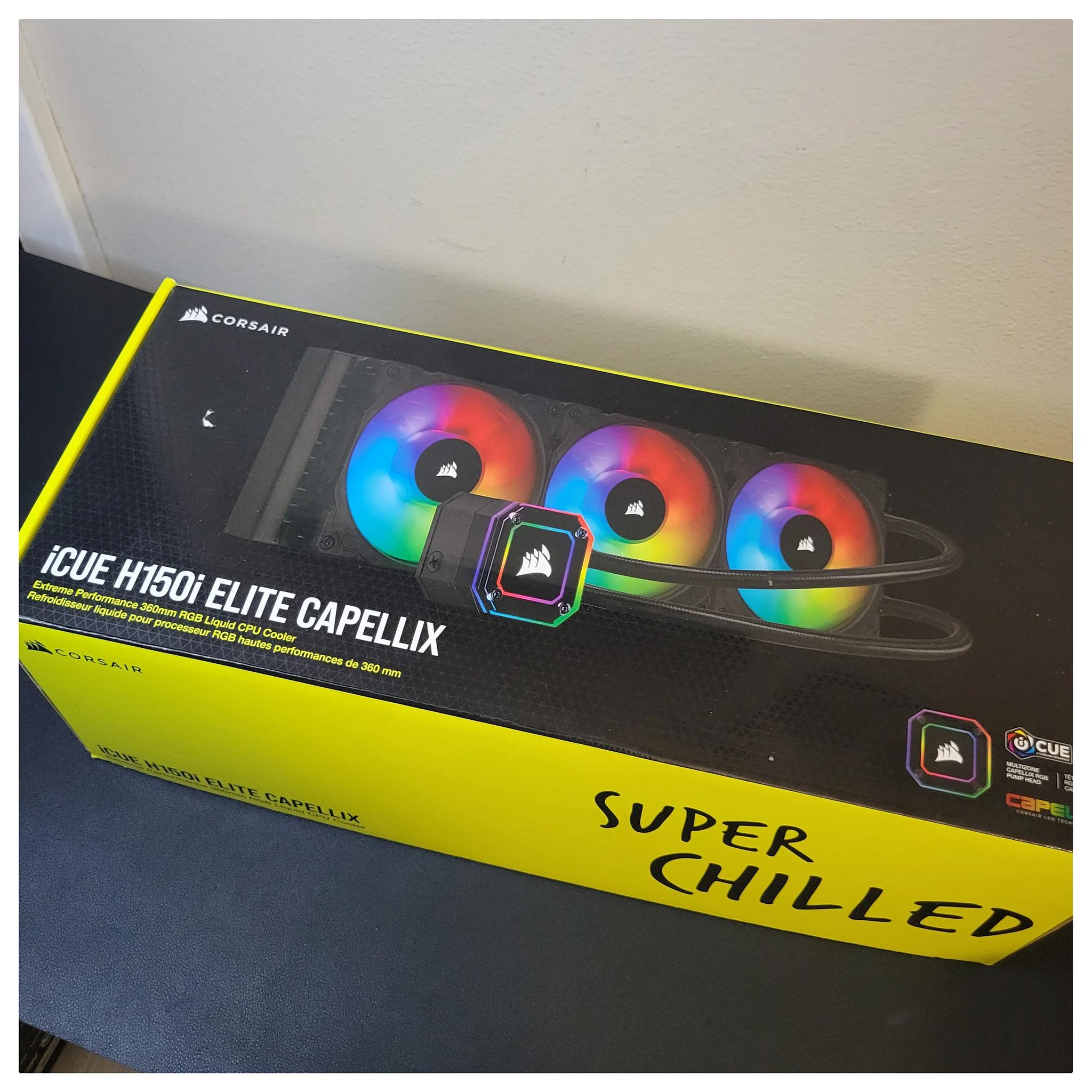 H150i Elite Capellix | 360mm AIO