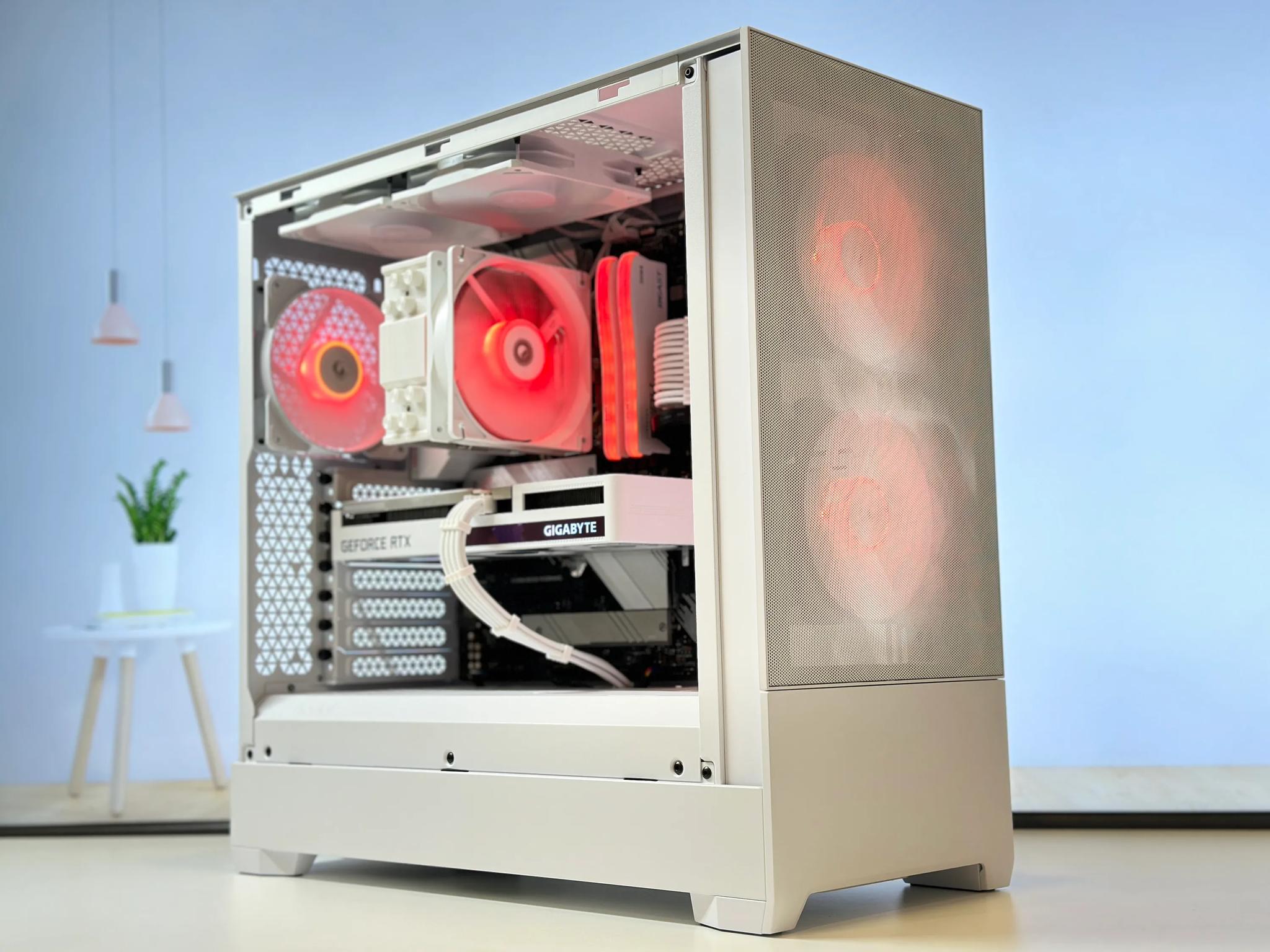 🌨️⚪Whiteout🌨️⚪-Gaming PC-Nvidia RTX 3060 12GB-AMD Ryzen 5 5500-16GB DDR4 -1TB NVME