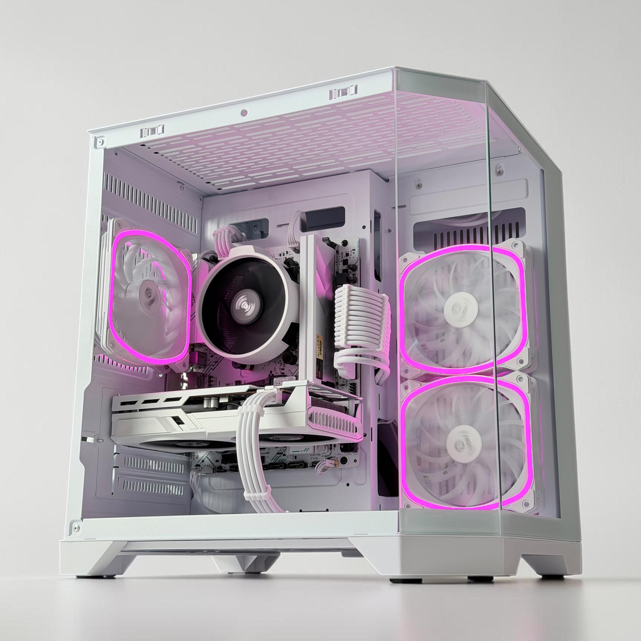 ❄️🐻‍❄️Polar 🌨️Gaming PC🌨️ AMD RX 580 8GB🌨️ AMD Ryzen 7 1700 8core🌨️ 16GB DDR4🌨️ 628GB SSD