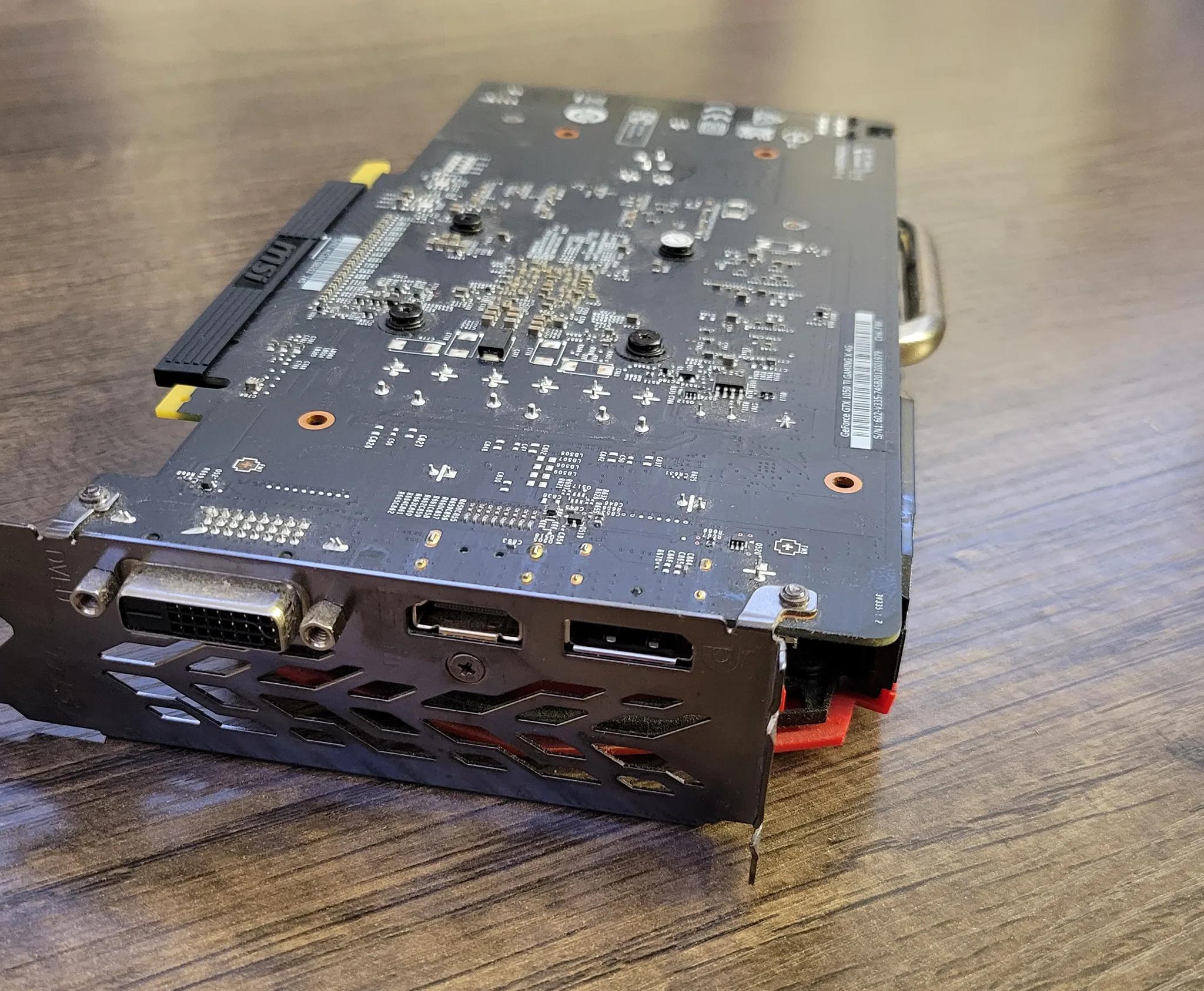 MSI GeForce GTX 1050 TI GAMING X 4GB