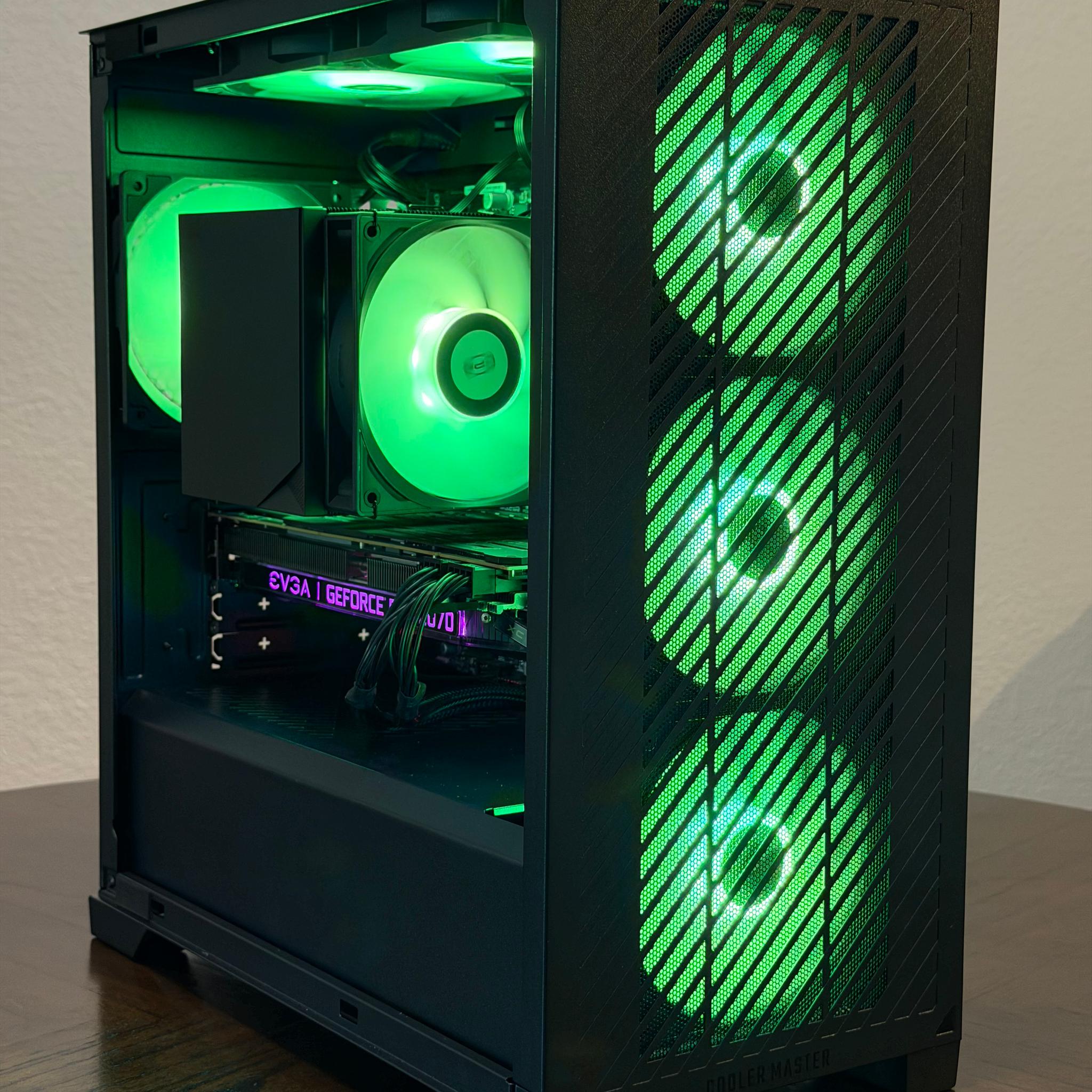 Mid-Range Gaming PC – Ryzen 7 3800X + RTX 2070 8GB  – 16GB DDR4 - 512GB NVMe SSD