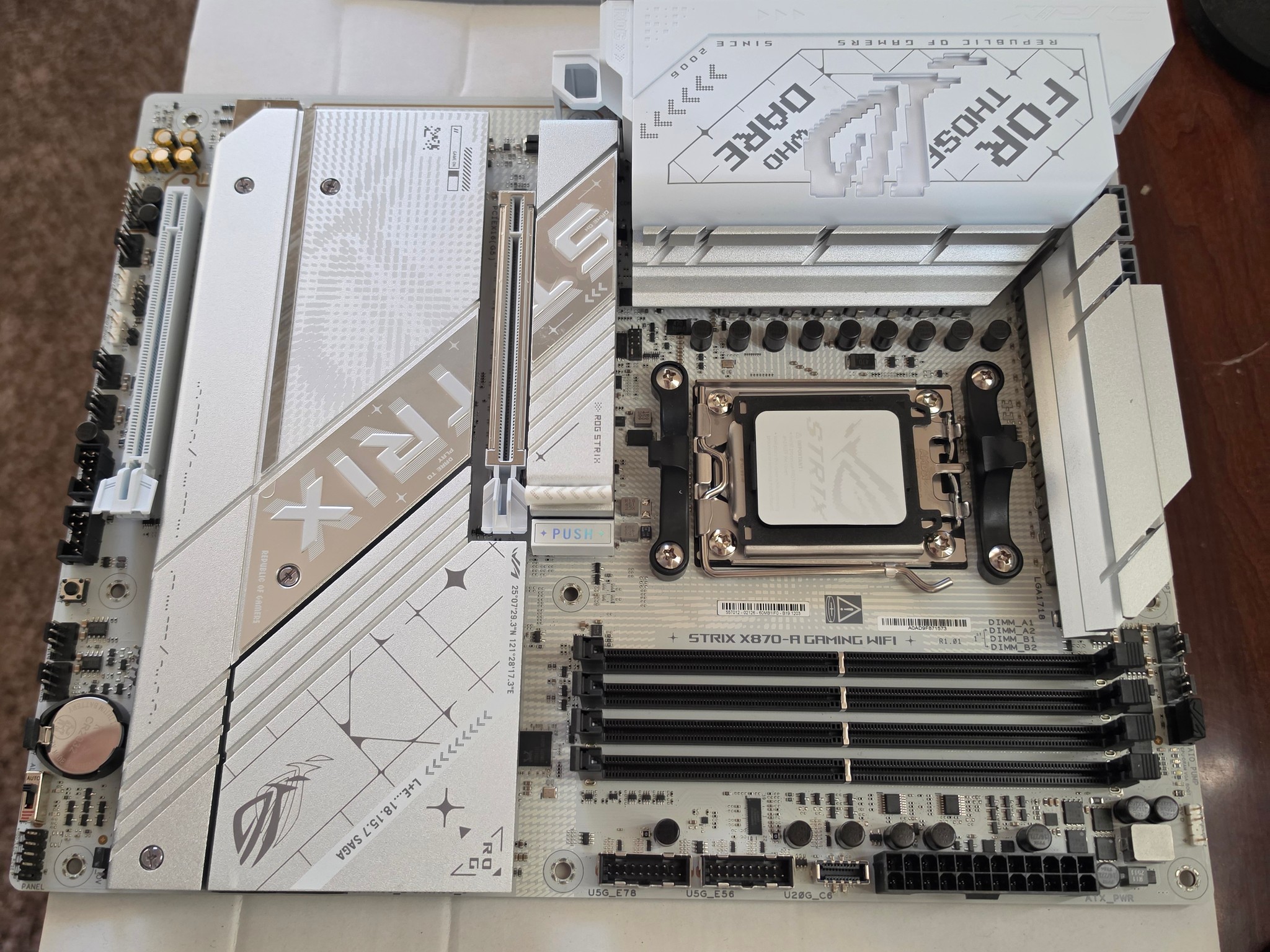 Asus ROG Stix x870-A Gaming Wifi