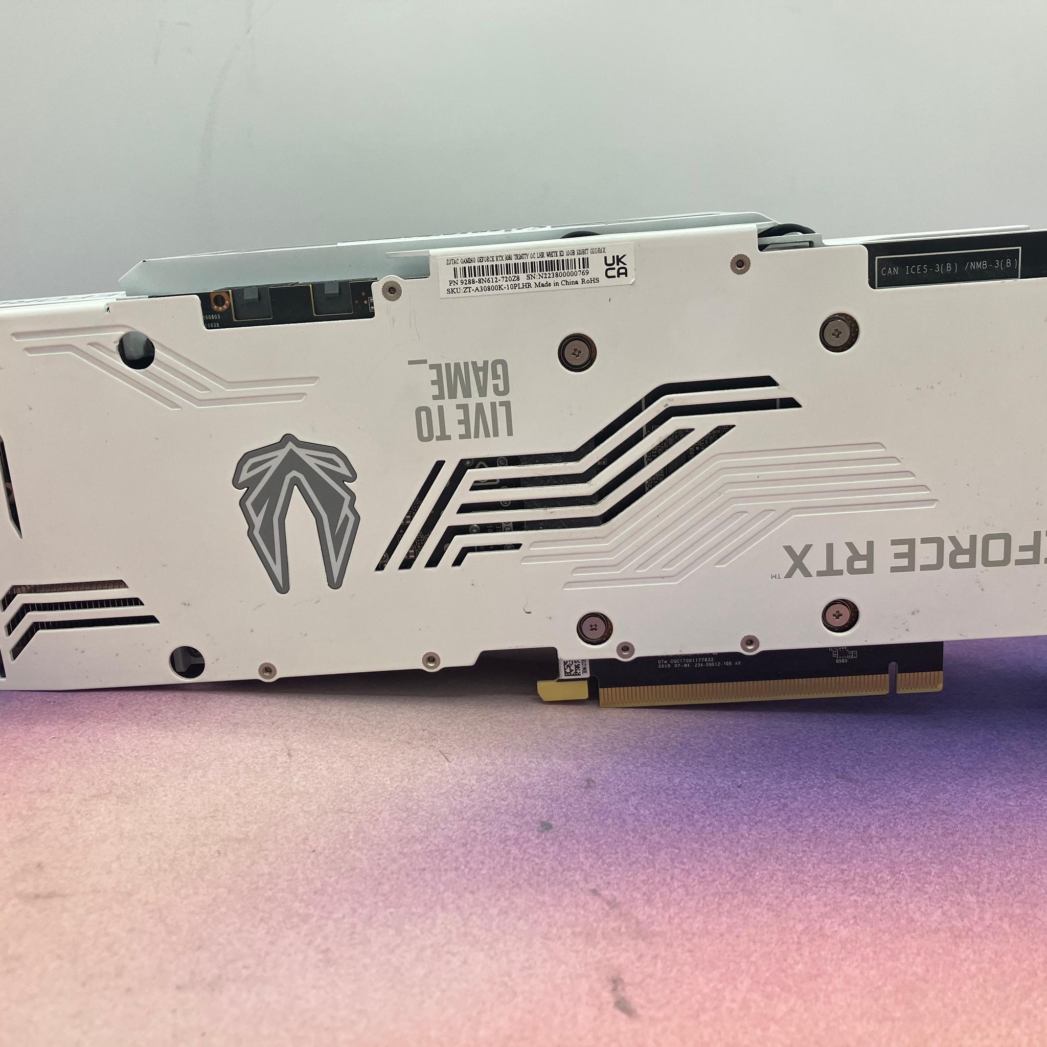 ZOTAC RTX 3080 Trinity OC White Edition