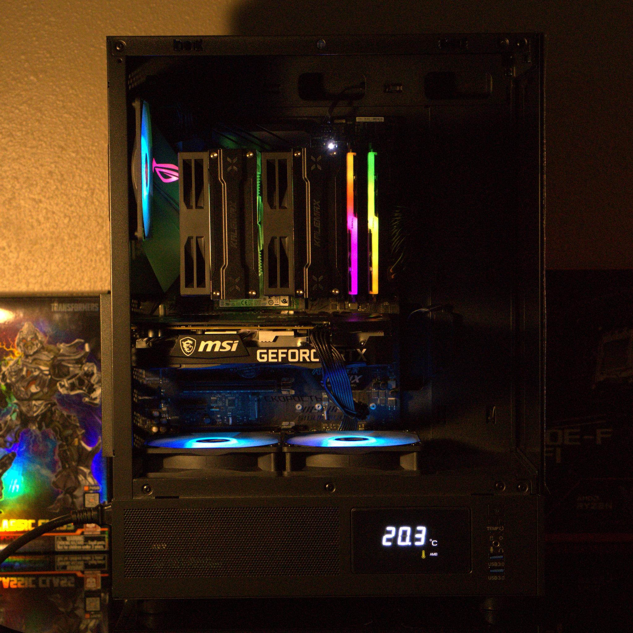 Budget RTX gaming pc| RTX 3060 12GB| Ryzen 7 2700x|16GB ddr4