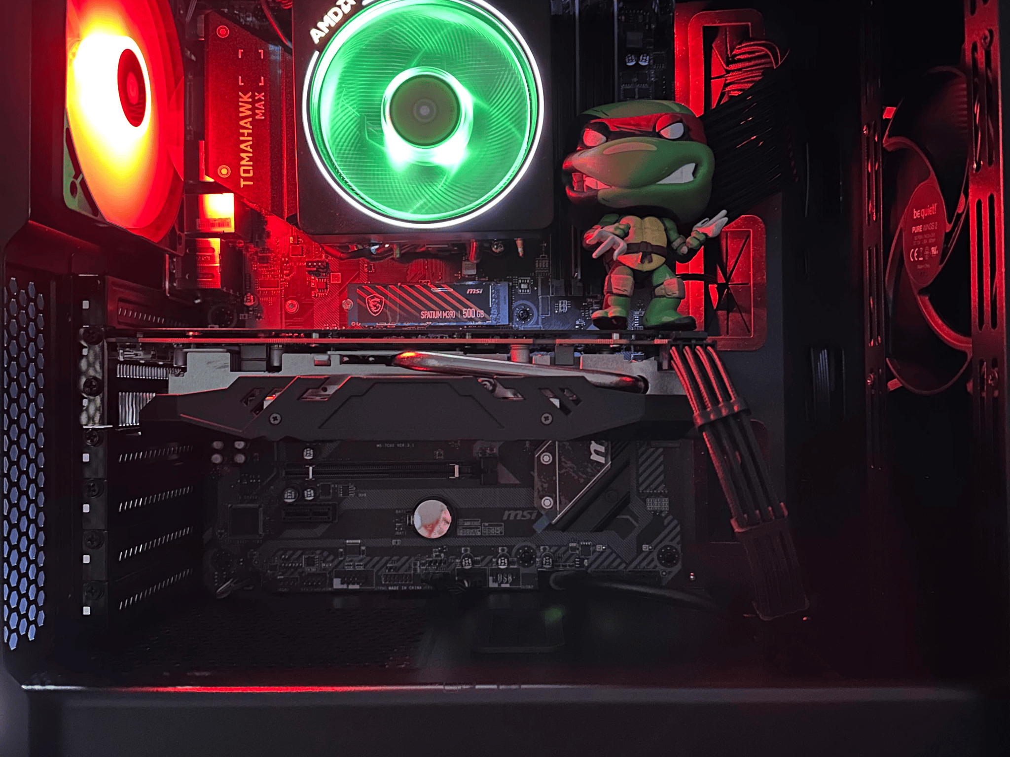 Raphael TMNT|| Gaming PC- Ryzen 3100 4Cores/8Threads-AMD RX 580 8GB-16GB DDR4 RAM-500GB SSD NVME