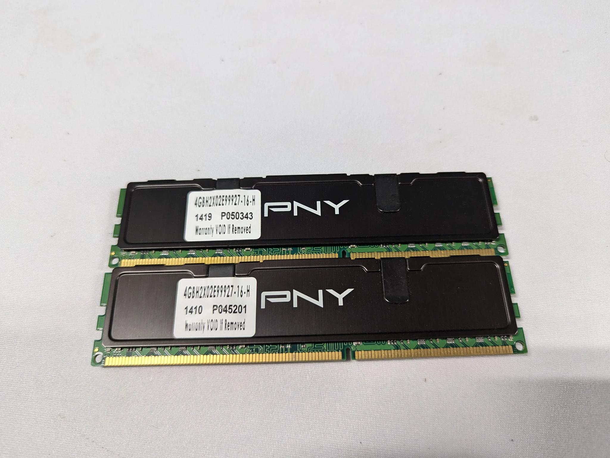 PNY XLR8 8gb DDR3 Kit