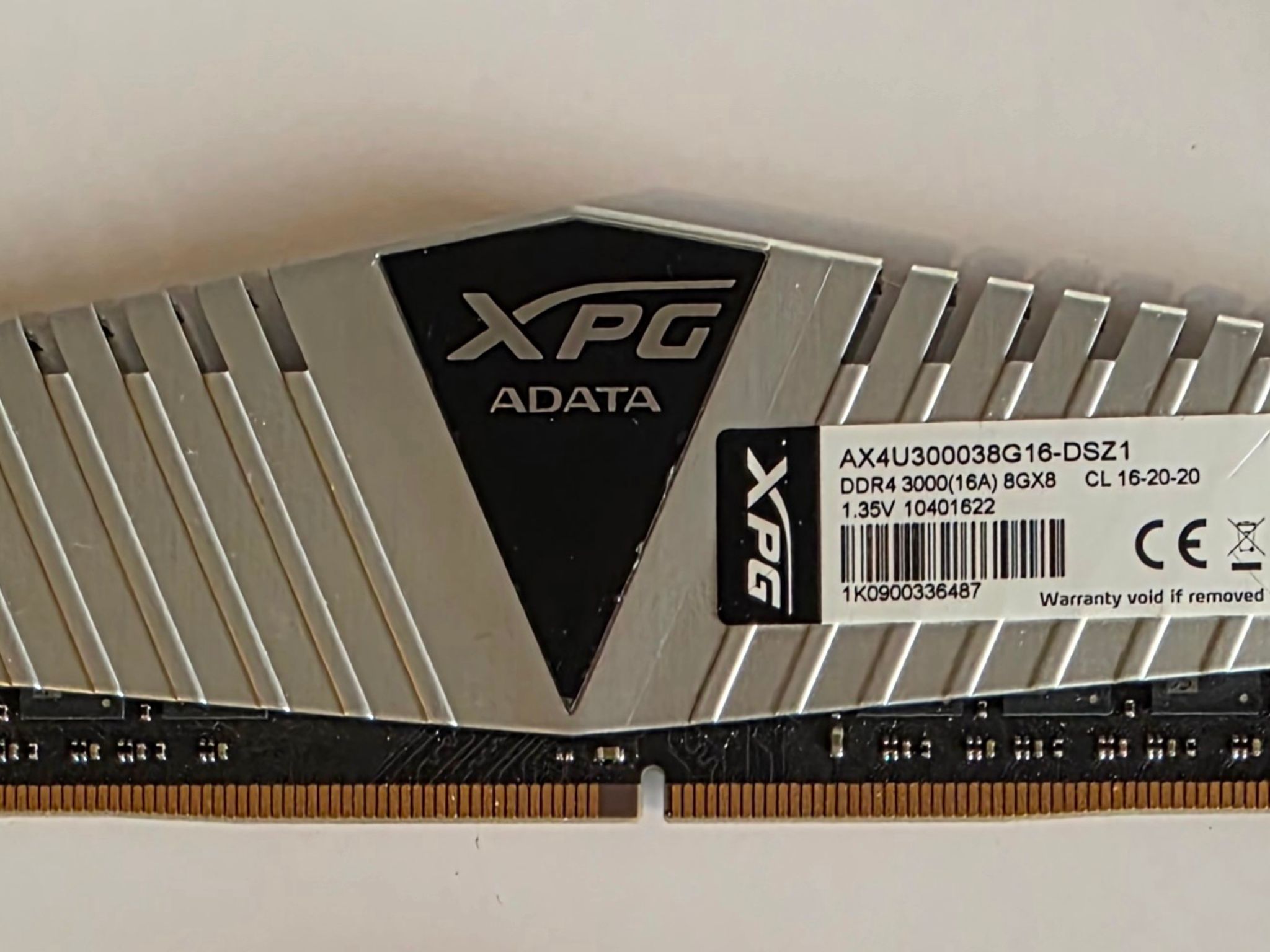 XPG DDR4 8GB ram