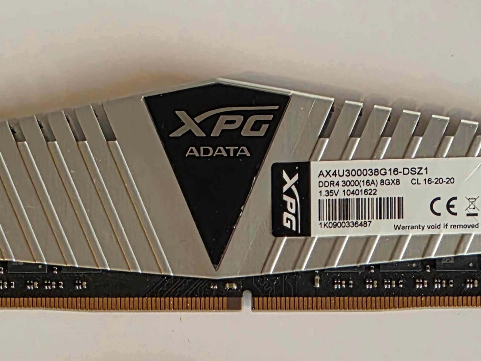 XPG DDR4 8GB ram