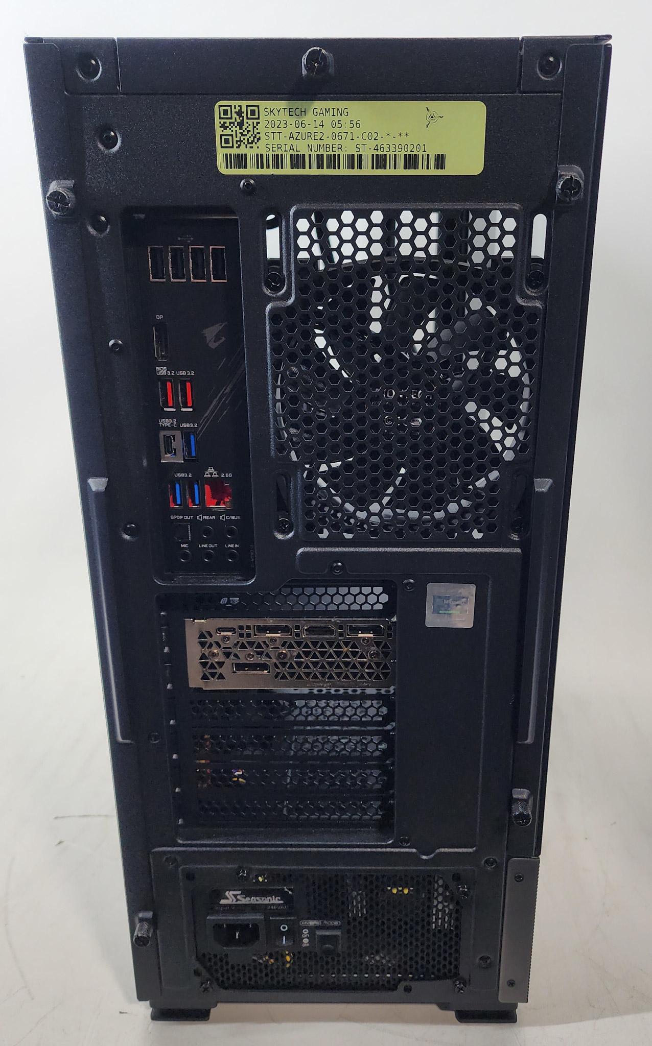 Gaming PC i9-11900K 16GB RAM 1TB SSD RTX 2080 Ti 11GB Windows 11 Computer