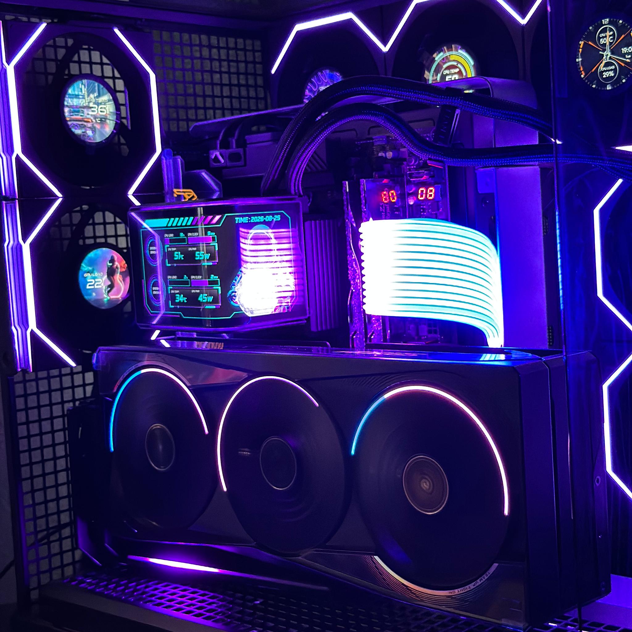GeForce RTX 5080 Custom Gaming PC - Ryzen 7 9850X3D