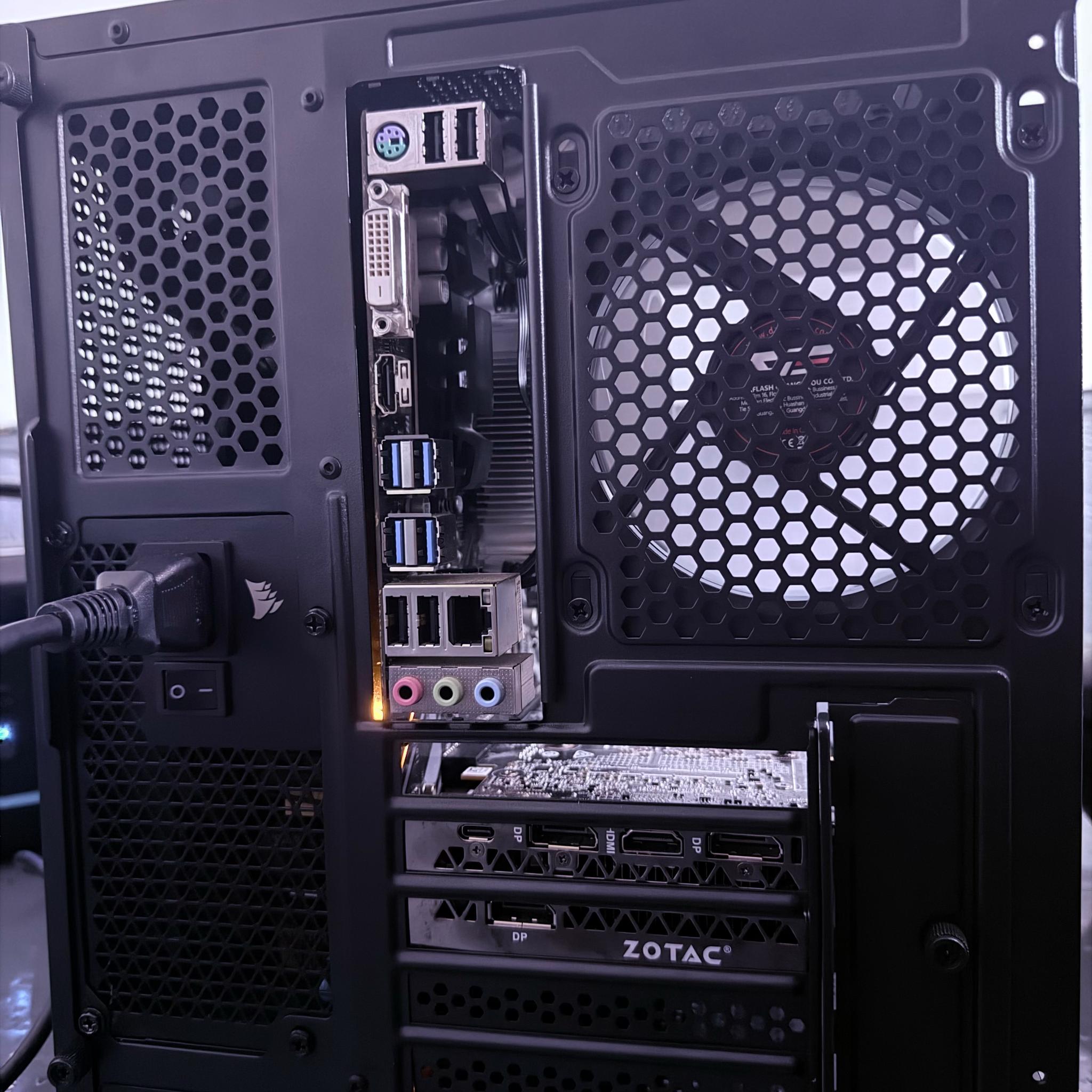 ⚫️"Noir Apex "⚫️| 4k Gaming | RTX 2080 Ti 11GB | Ryzen 5 5600X | 16GB Ram | 1TB Storage