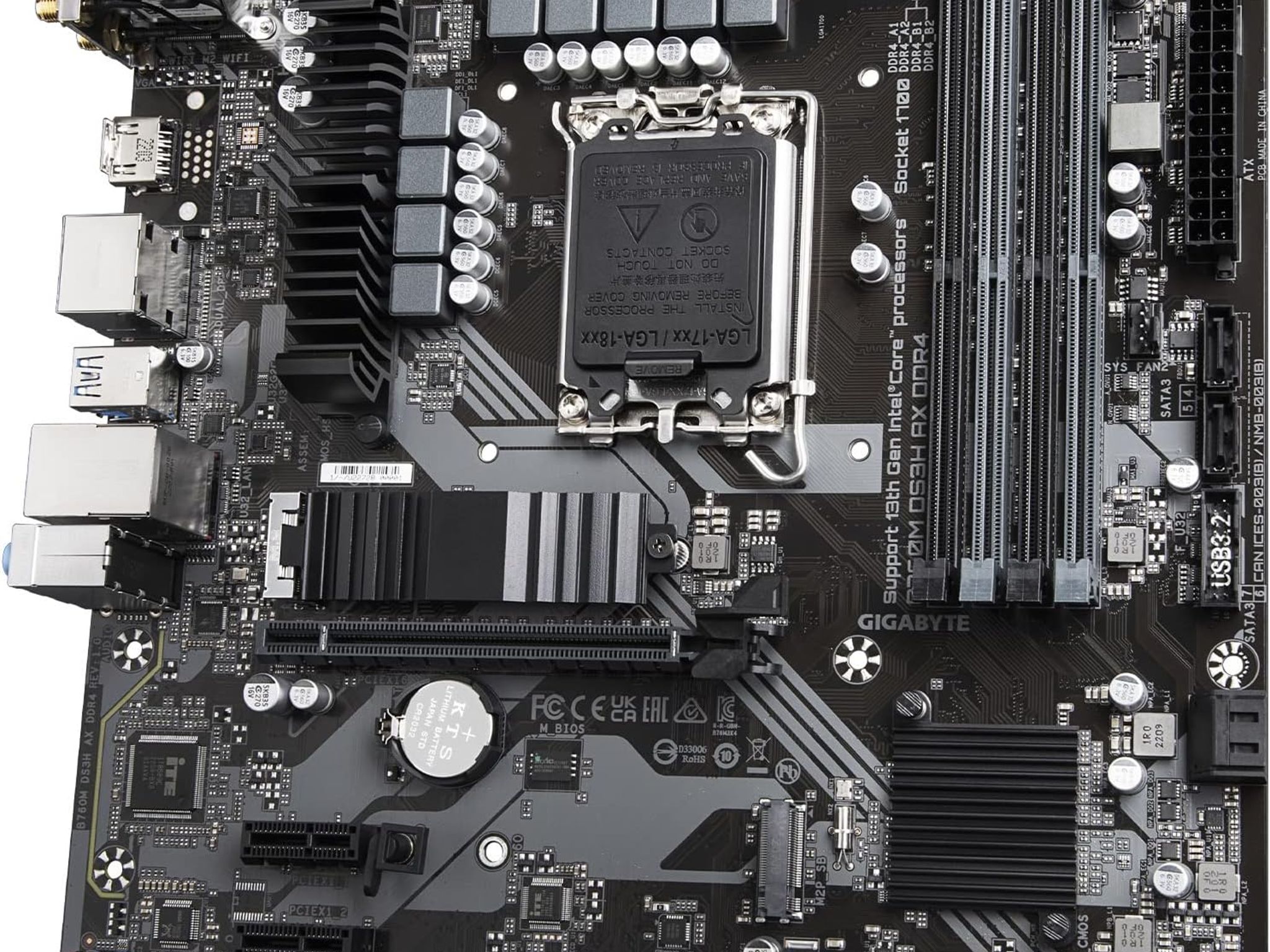 GIGABYTE B660M DS3H AX DDR4 (WIFI + BLUETOOTH)
