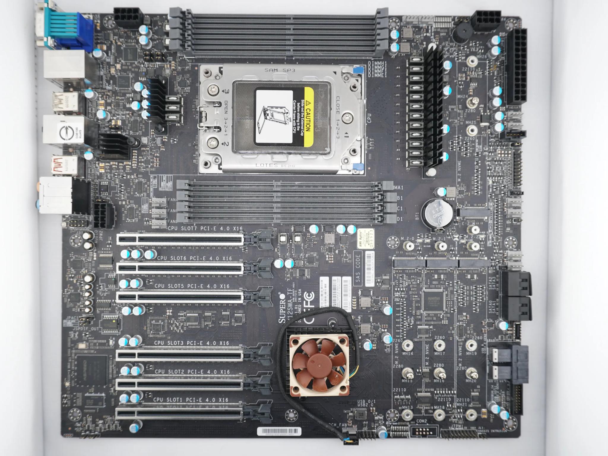Supermicro M12SWA-TF WRX80 Motherboard