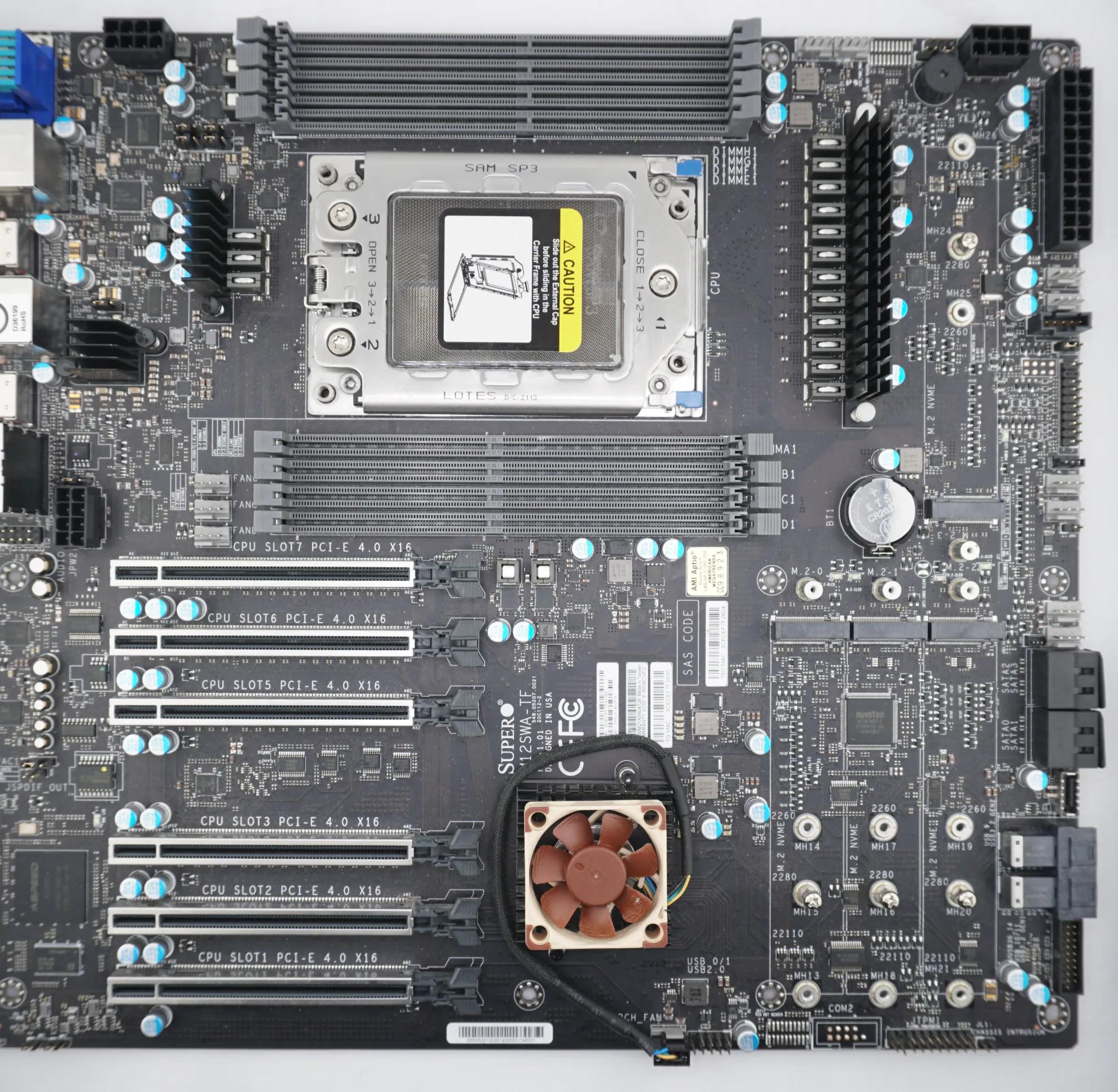 Supermicro M12SWA-TF WRX80 Motherboard