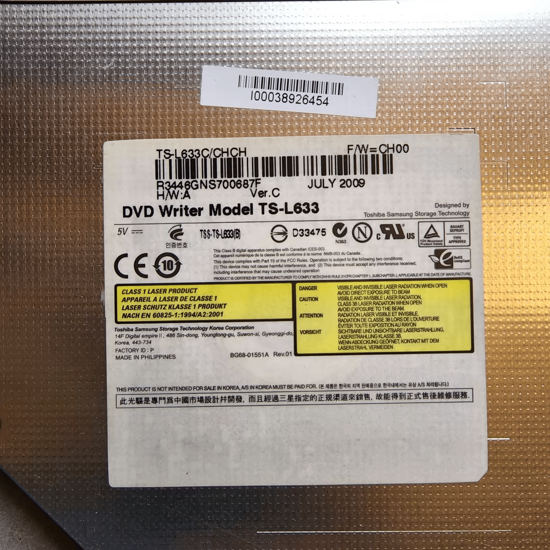 Laptop DVD CD Optical Drives