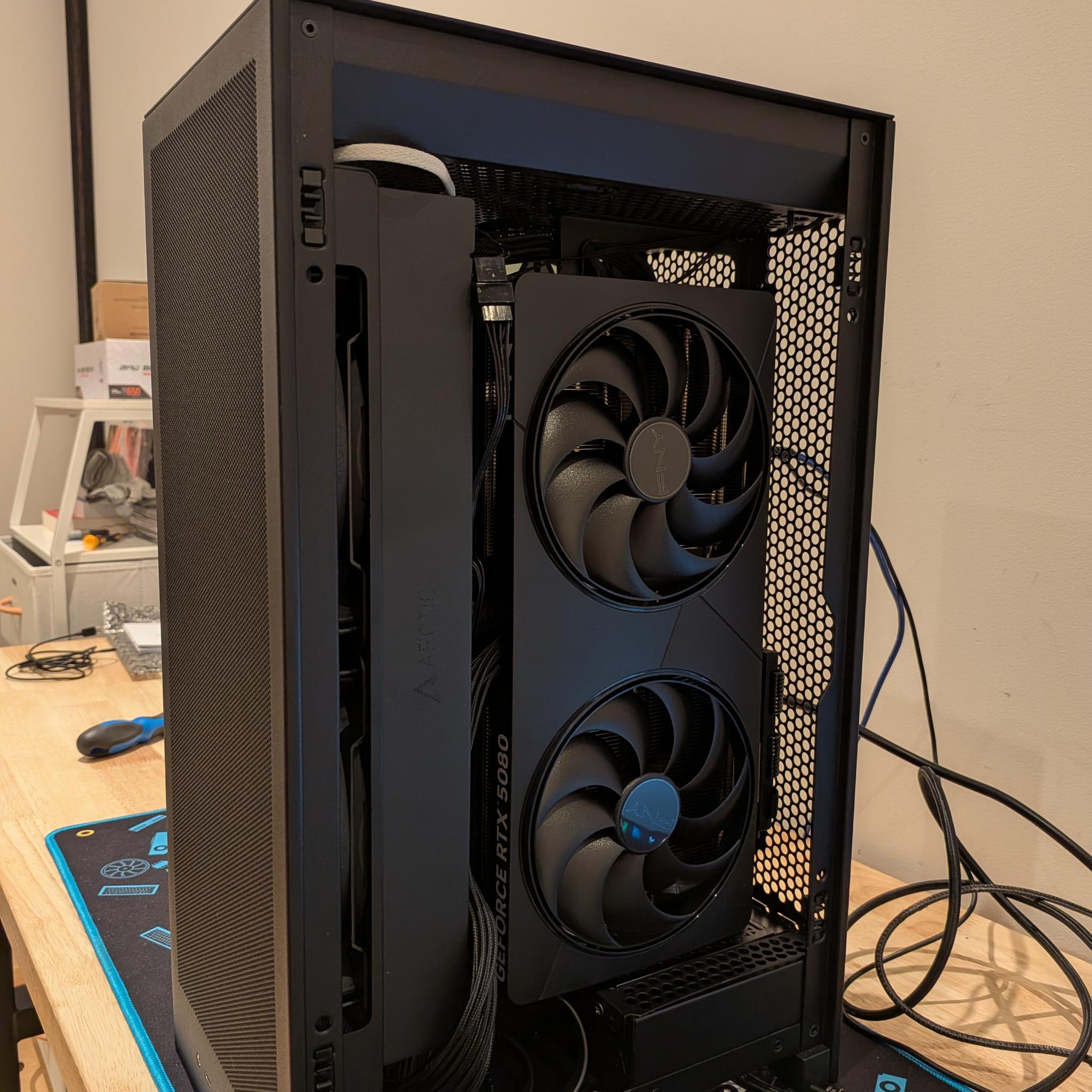 4K Workflow - RTX 5080, Ryzen 9 9900X, 64 GB DDR5, 2 TB Gen 4 NVME, RGB, Liquid Cooled