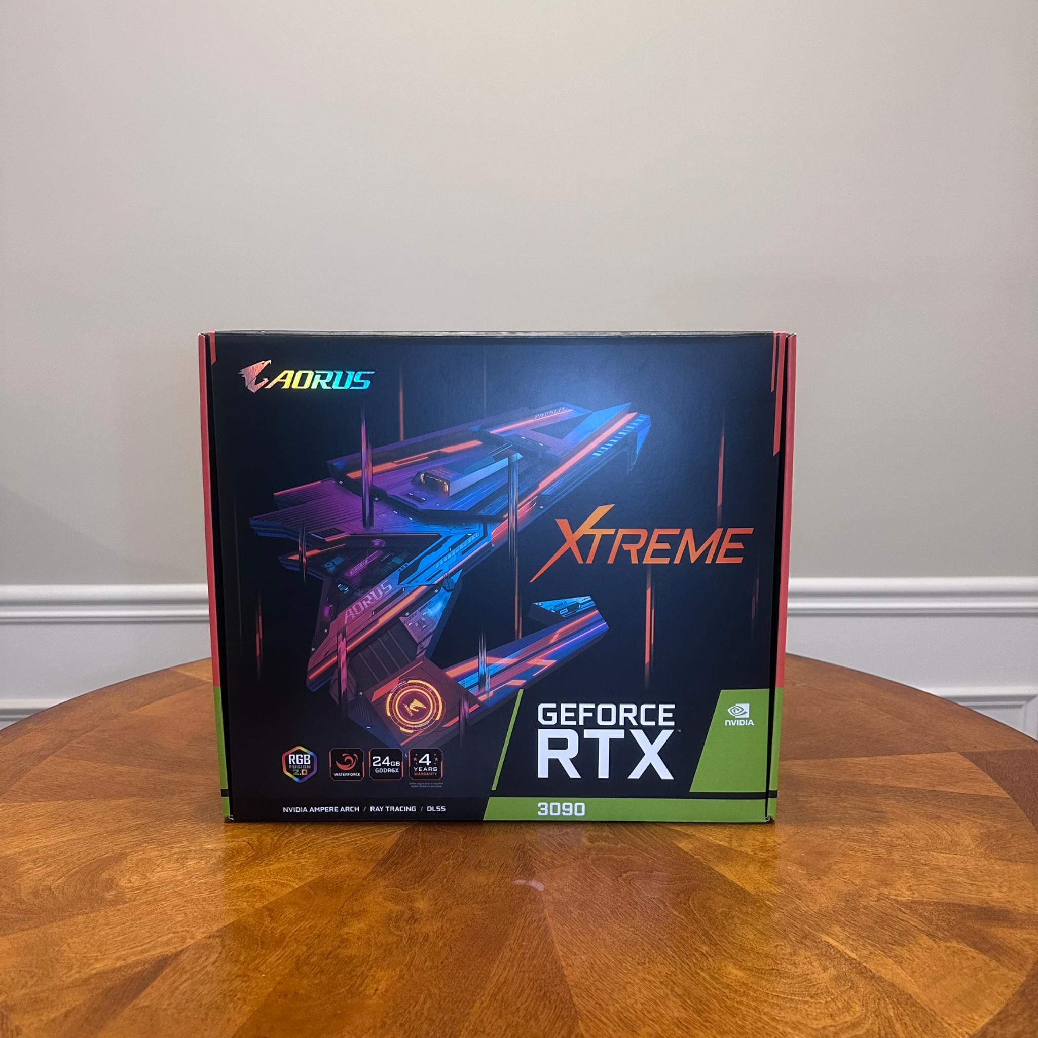 🔥On Sale!🔥 Gigabyte AORUS GeForce RTX™ 3090 XTREME WATERFORCE 24G