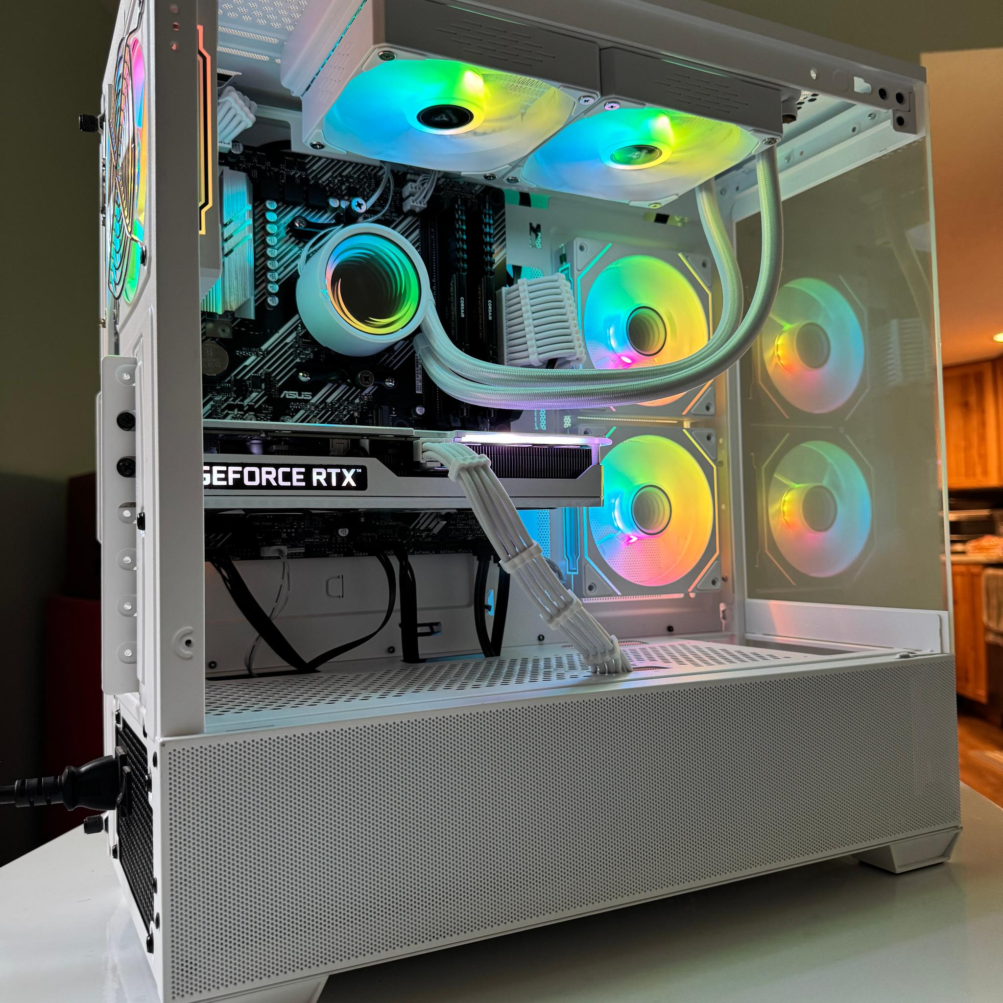 FrostByte | Custom Gaming PC | 3060 TI - R5 5500 - 16GB Ram - 1 TB SSD
