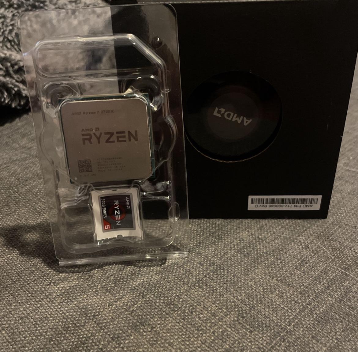 Ryzen 7 2700x and AMD cooler