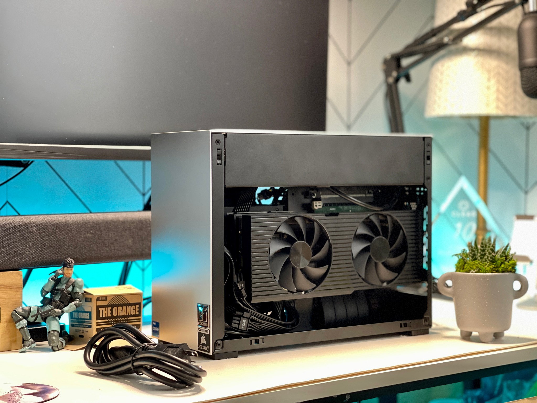 Silver Bullet 🎮 RTX 3090, Intel 13600K, 32GB DDR5, 2TB nvMe, ROG B660i, 850W, Lian Li, Noctua Fans