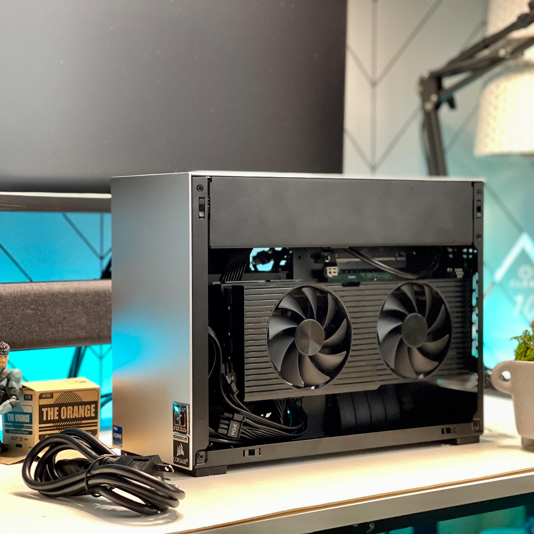 Silver Bullet 🎮 RTX 3090, Intel 13600K, 32GB DDR5, 2TB nvMe, ROG B660i, 850W, Lian Li, Noctua Fans