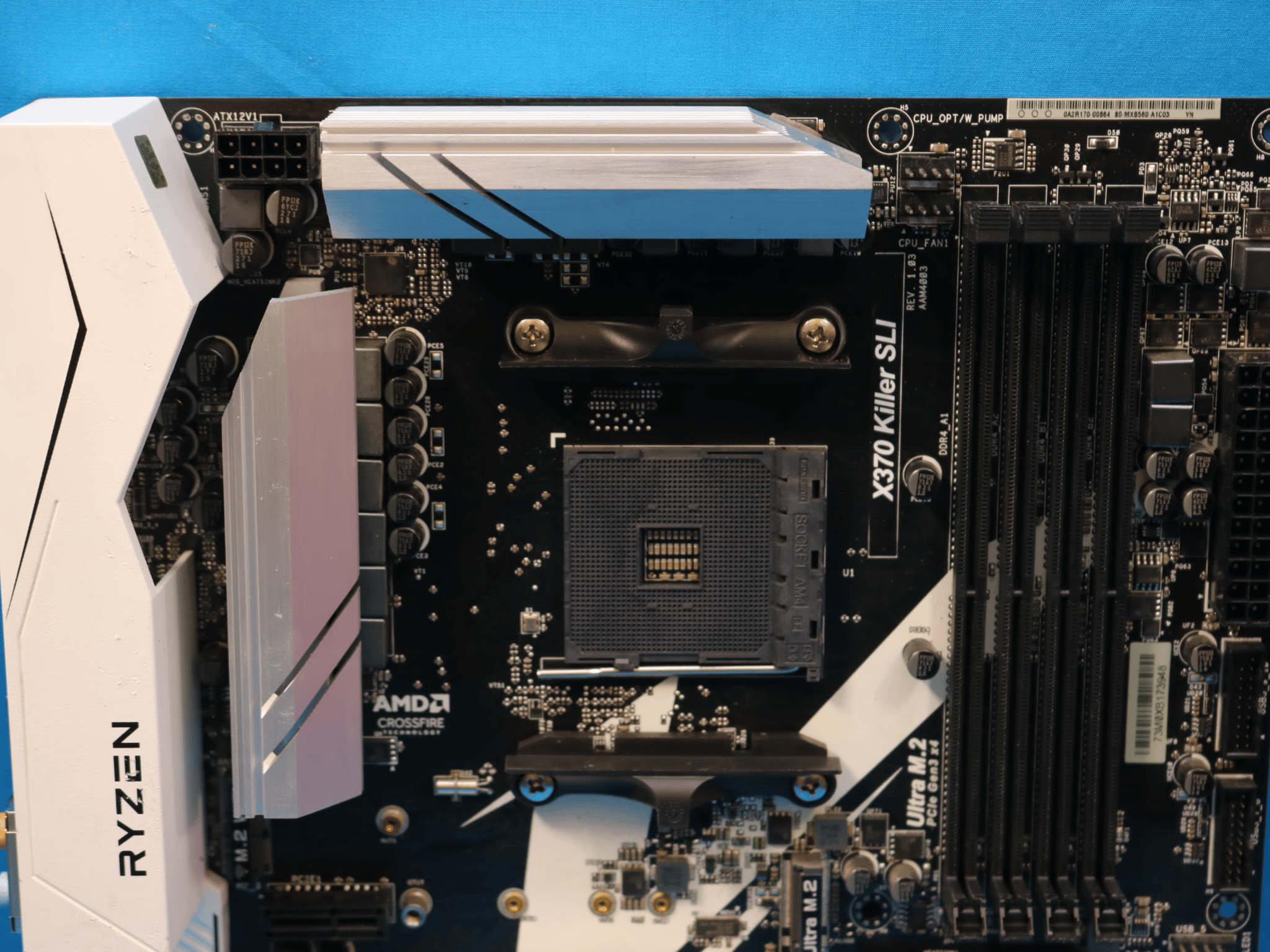 *BIOS Version 3.50* ASRock X370 Killer SLI AMD Socket AM4 DDR4 ATX Desktop Motherboard No I/O Shield