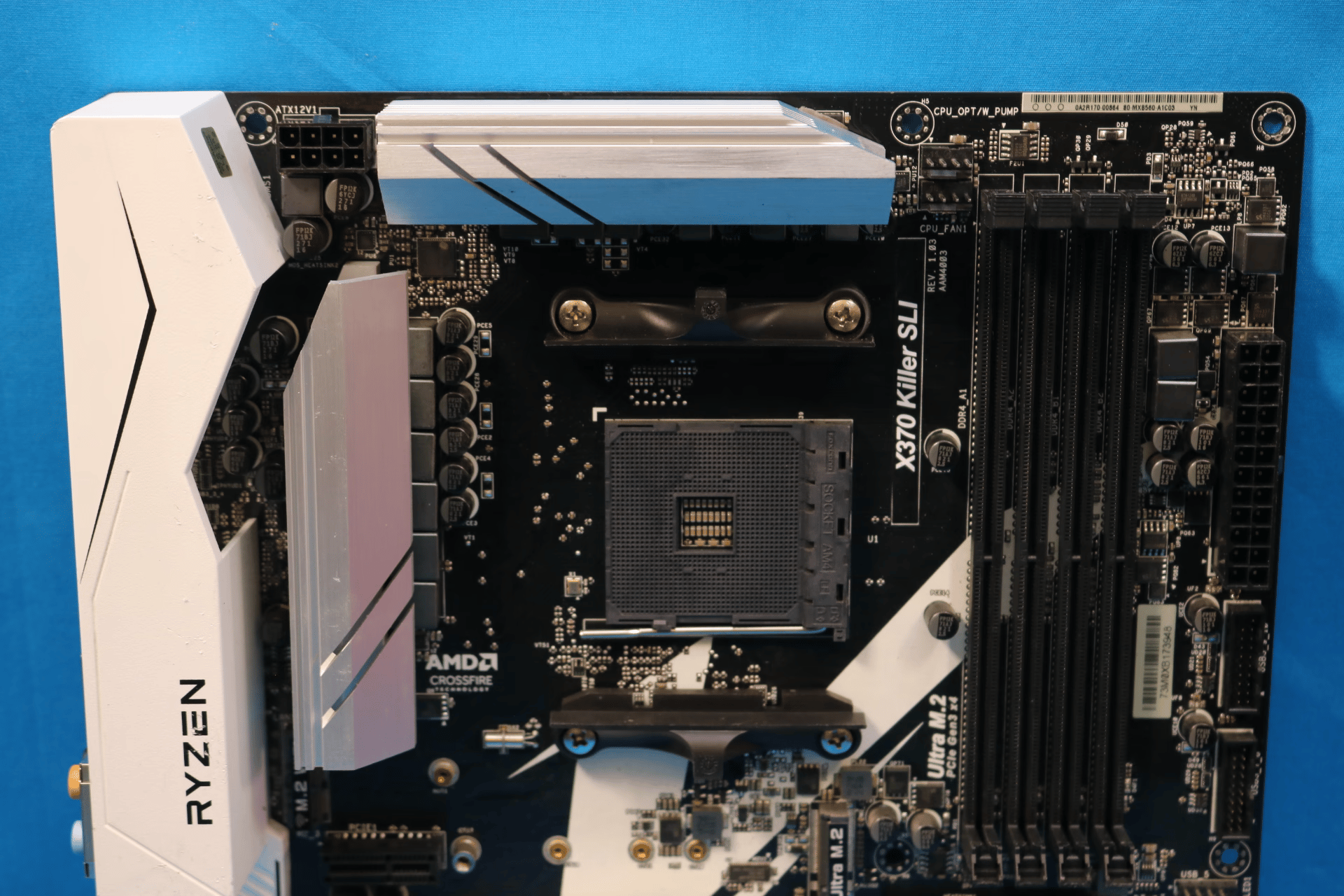 *BIOS Version 3.50* ASRock X370 Killer SLI AMD Socket AM4 DDR4 ATX Desktop Motherboard No I/O Shield