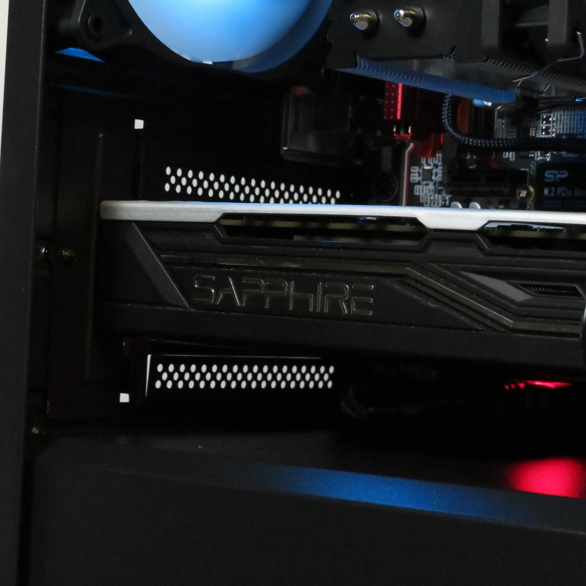 Low Cost GAMER Sapphire RX 580 + Intel Xeon E5-2640 v4 (10 cores 20 threads)