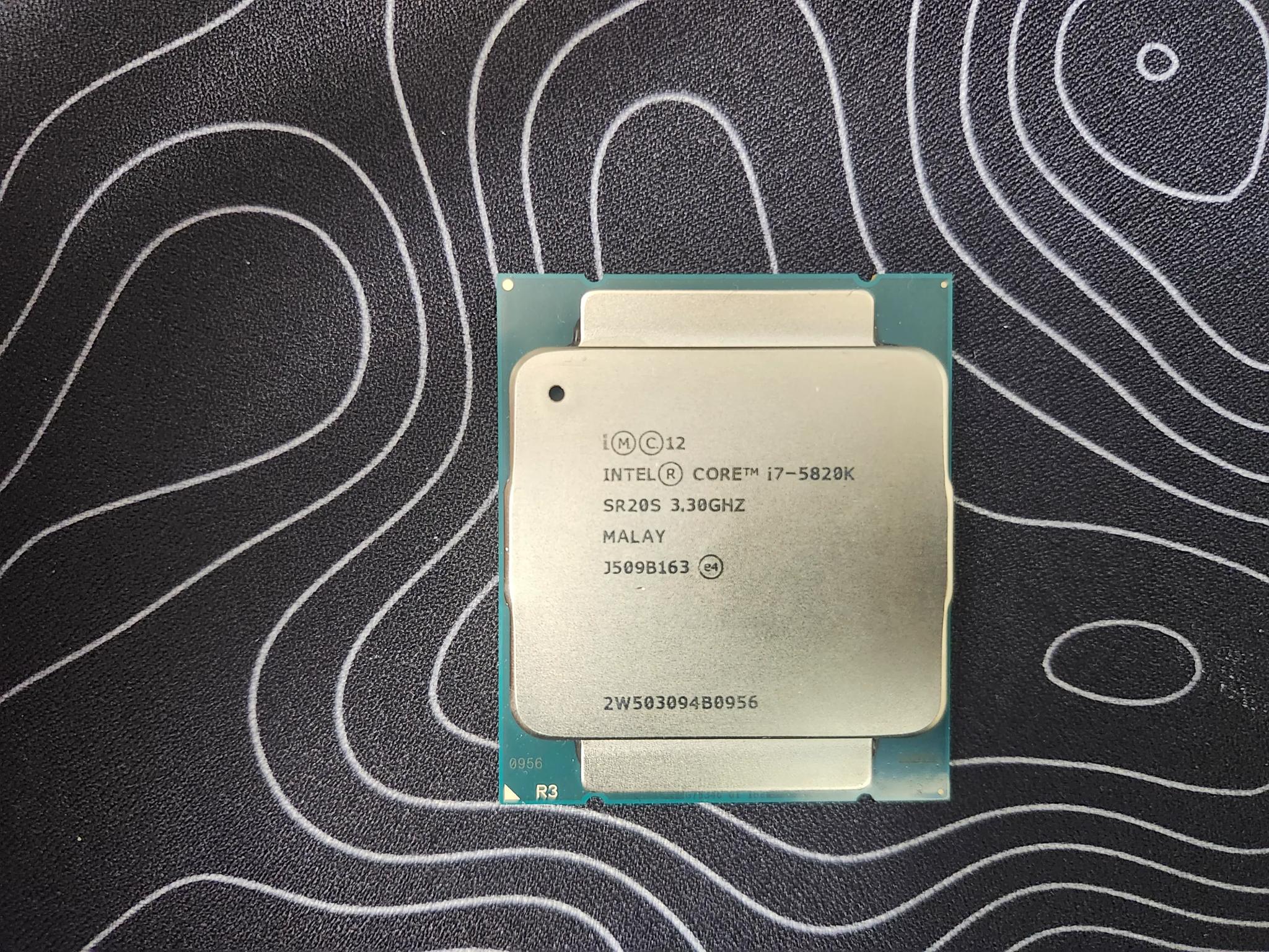 i7 5820k 6 Cores and 12 Threads