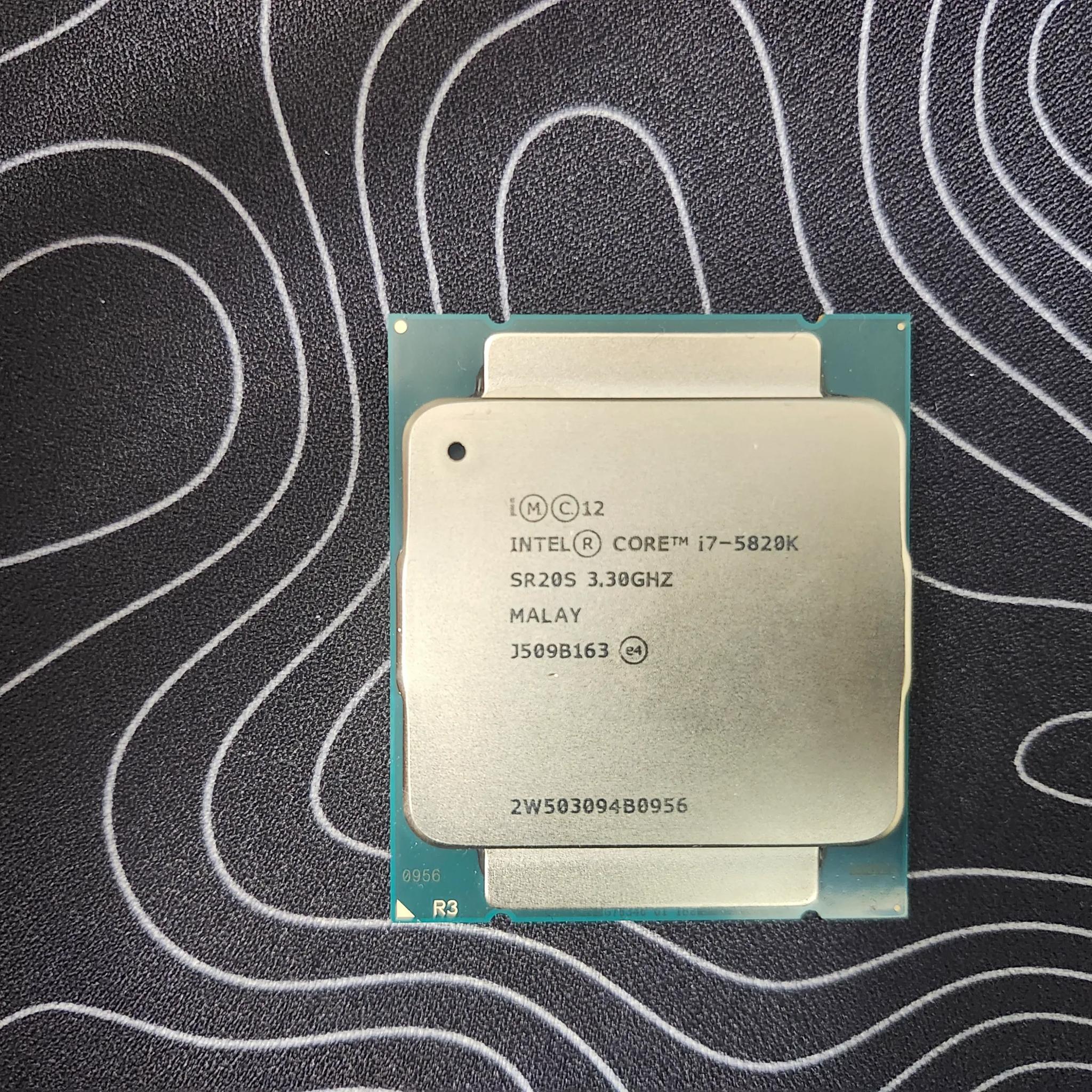 i7 5820k 6 Cores and 12 Threads