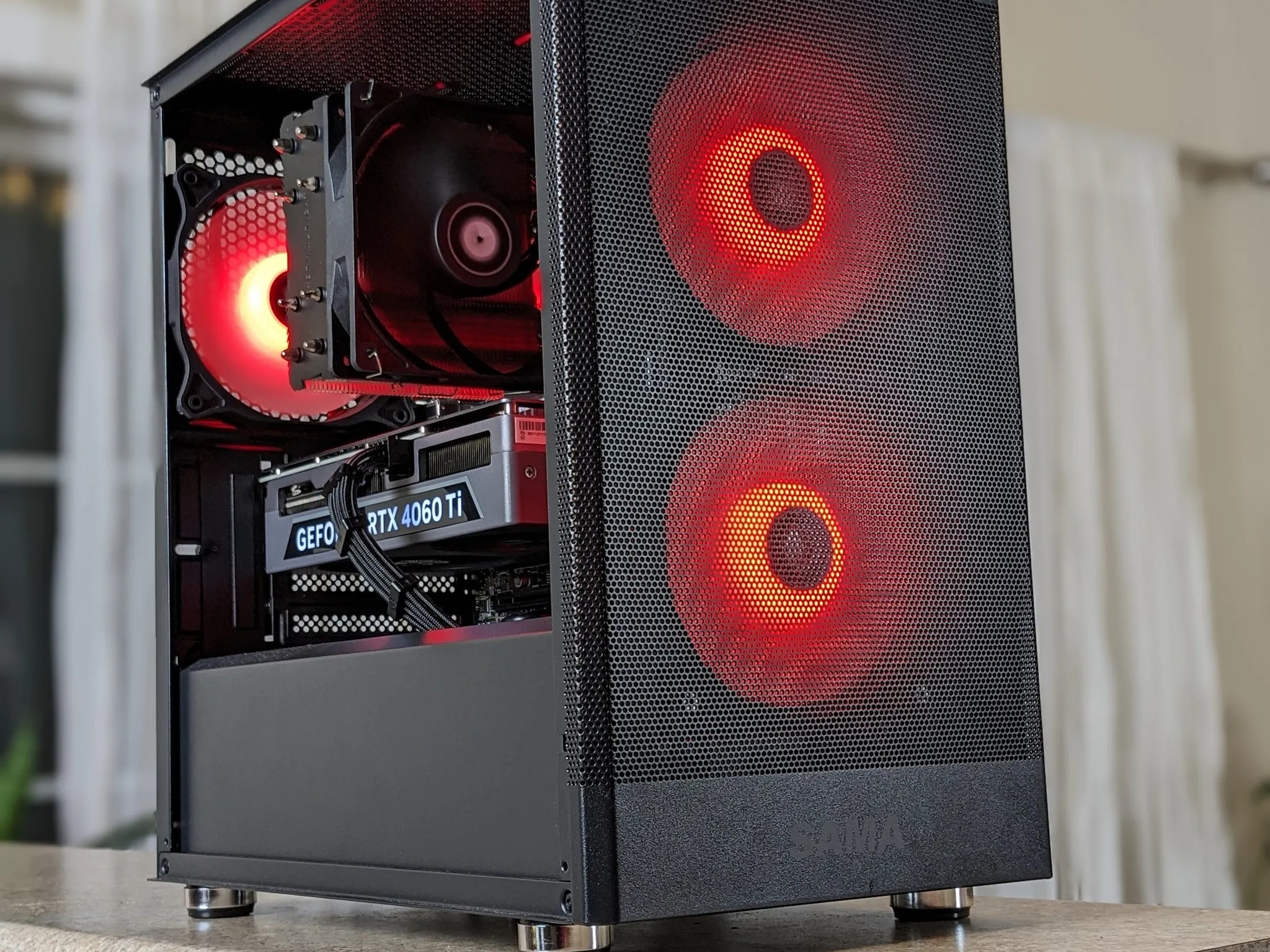Mid Range Ryzen RGB Gaming PC - Ryzen 5 5600G - RTX 4060 Ti