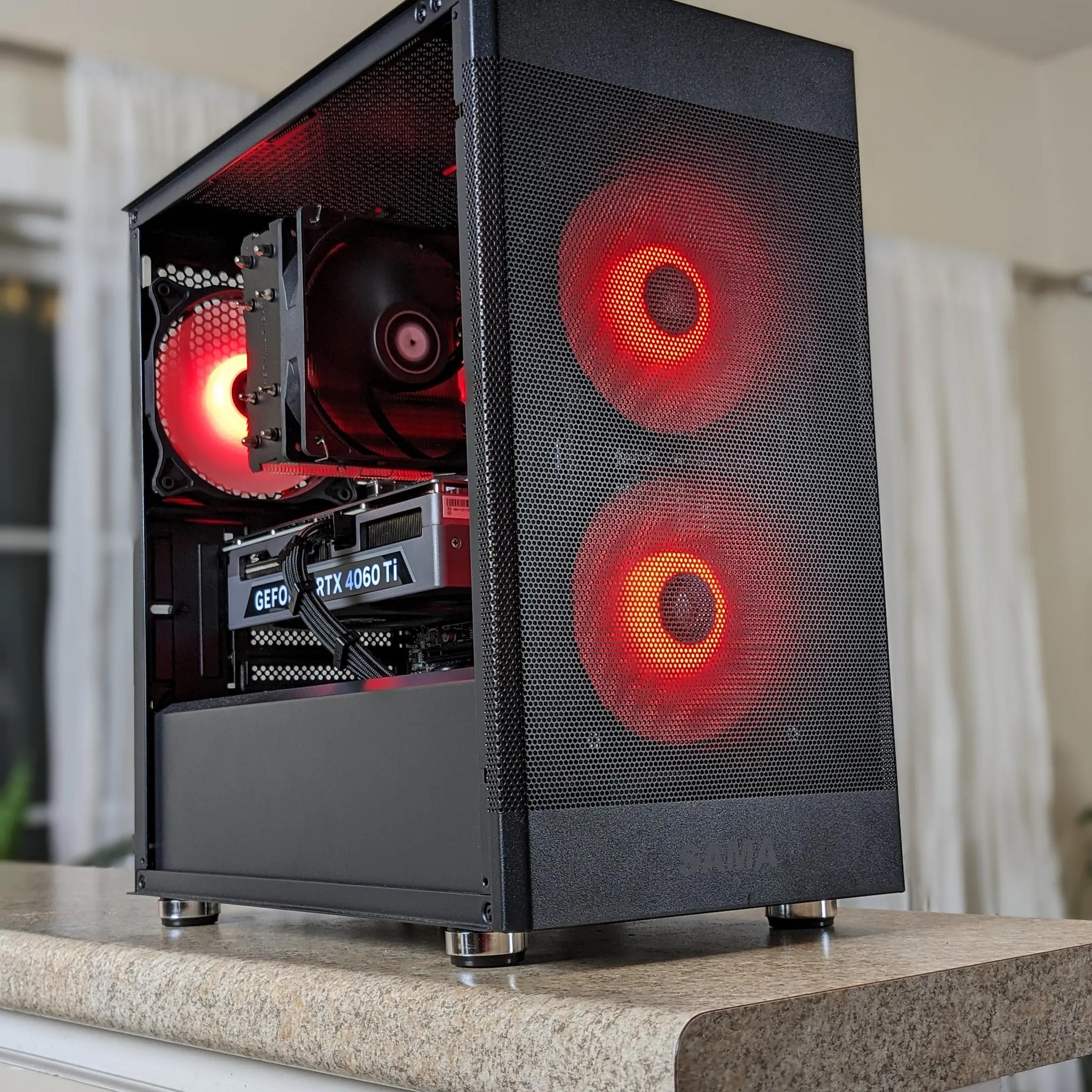 Mid Range Ryzen RGB Gaming PC - Ryzen 5 5600G - RTX 4060 Ti