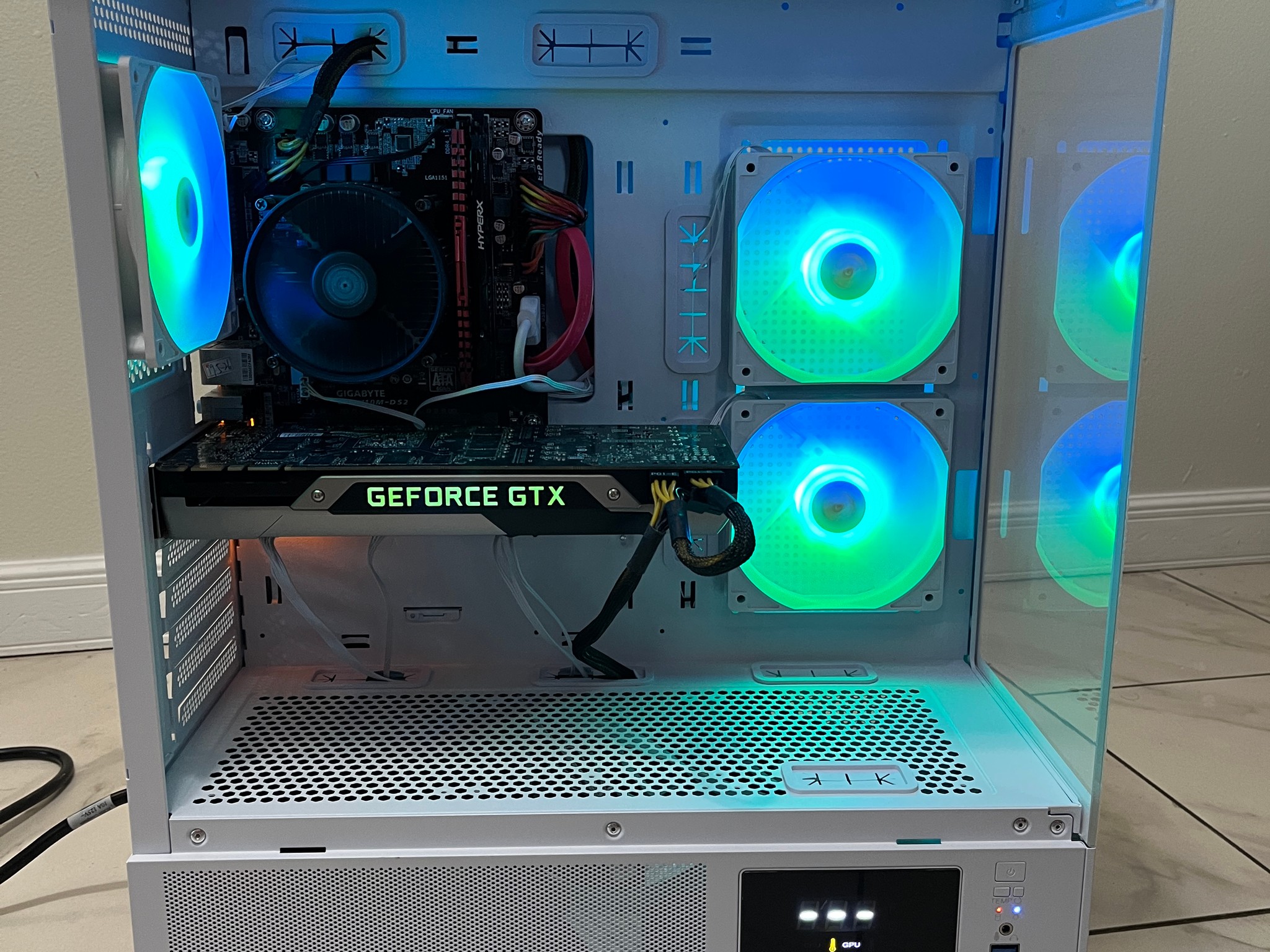 NVIDIA GTX Titan 6GB, Intel i5-7500, 12GB RAM, 870 GB Storage, RGB Gaming PC w/ Wi-Fi & Bluetooth