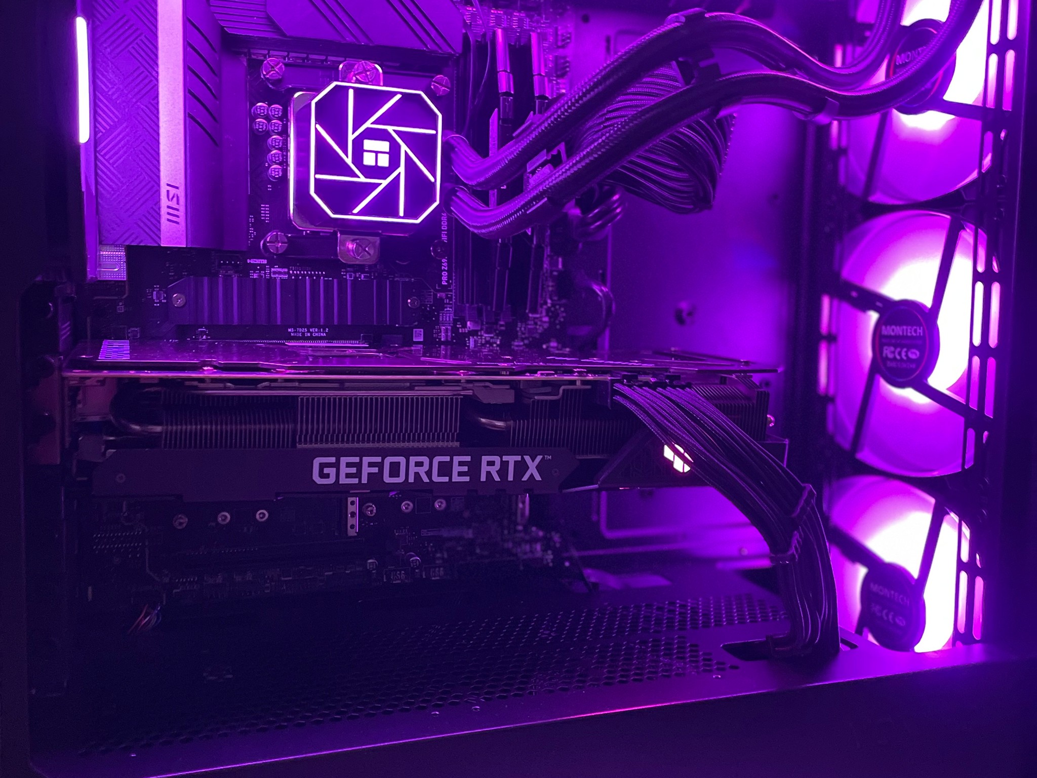 🖤🤍RTX 3080 | 12600KF | 16GB | 1TB M.2 | Windows 11 Home | BLACK Gaming PC🤍🖤