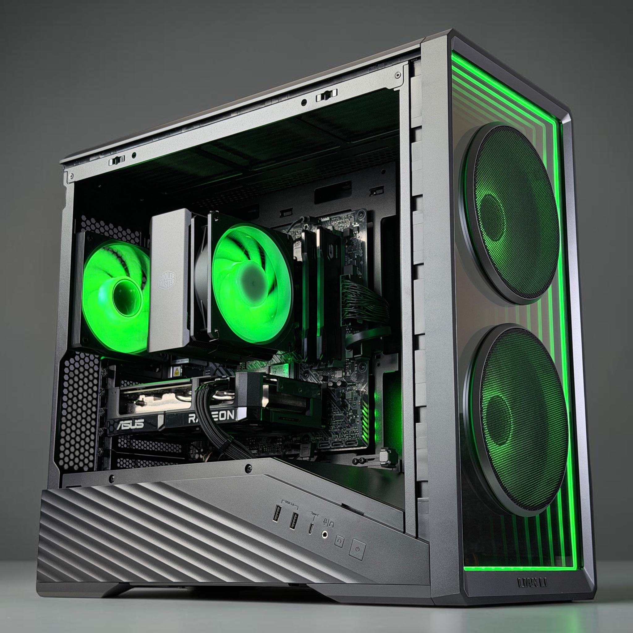🖤🦍 Gaming PC◼️AMD RX 9060 XT 16GB◼️Intel 13500T 14 core◼️32GB DDR4◼️1TB SSD