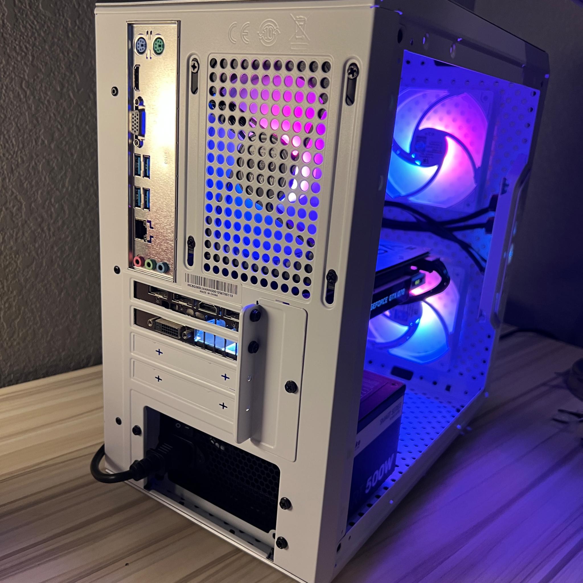 Budget Gaming PC - GTX 1070, Ryzen 5 2600, 16gb, 512gb NVME