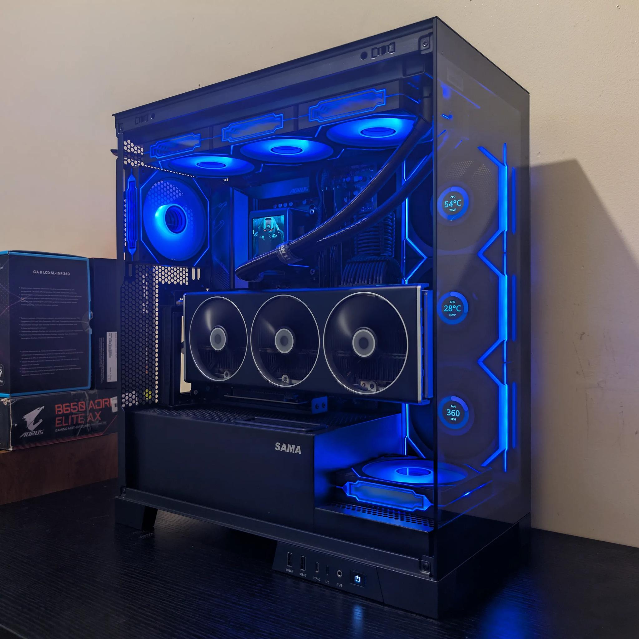 🔥 4K Gaming Beast | RX 7900XTX | Ryzen 9 7900X | 2TB SSD | 32GB RAM | WiFi 6 & Bluetooth 🔥