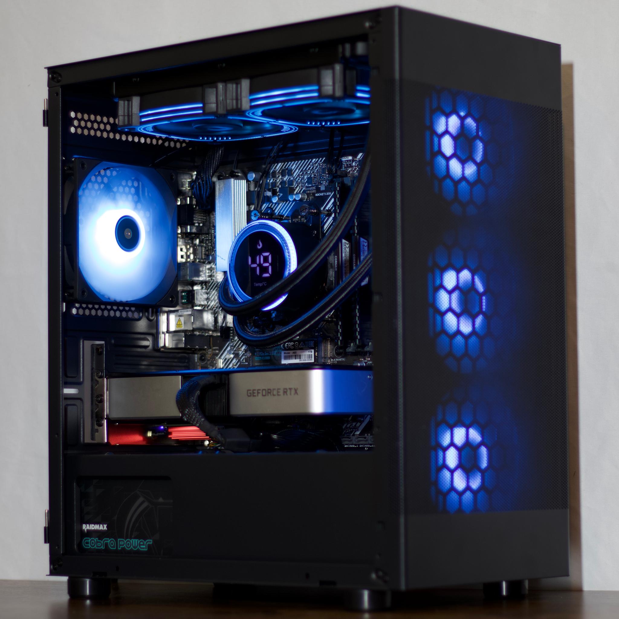 1080P Gaming PC | RYZEN 7 3700X | RTX 3060 Ti | 32GB RAM | 1TB NVME SSD