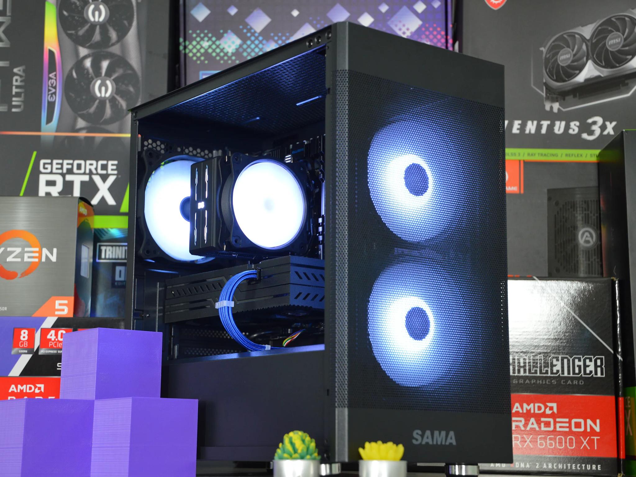🔵⚫️| RX 580 8GB | INTEL XEON E5 2670 V3 | 16GB DDR4 RAM | 1TB NVME SSD | Midnight Cobalt |