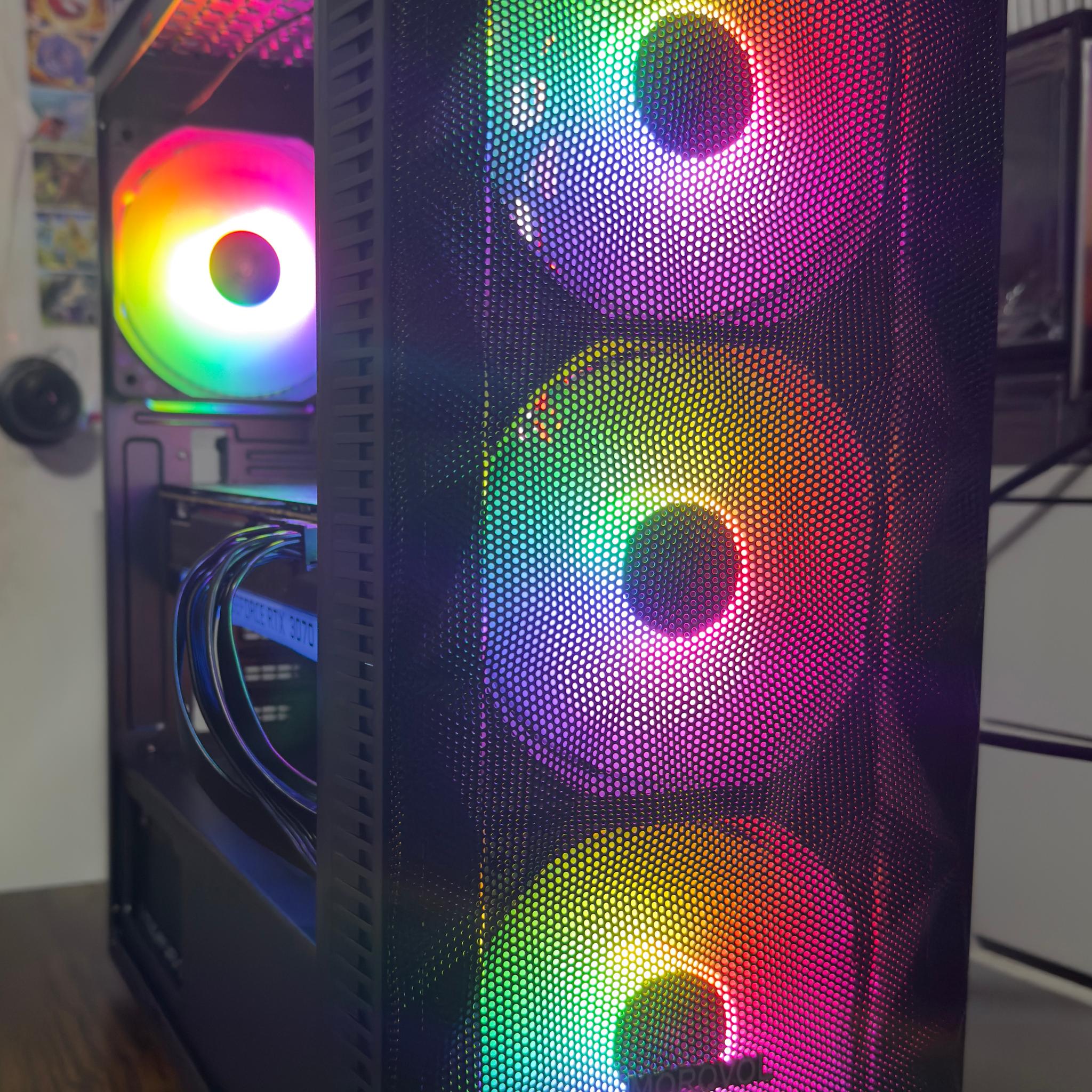 RTX 3070 Gaming PC – Ryzen 5 – 16GB RAM – 1.4TB SSD – Ready for 1440p Gaming