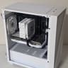 🤍Perfect for 1080p gaming has Intel i3 10th gen and rx 6600! All White ARGB🤍