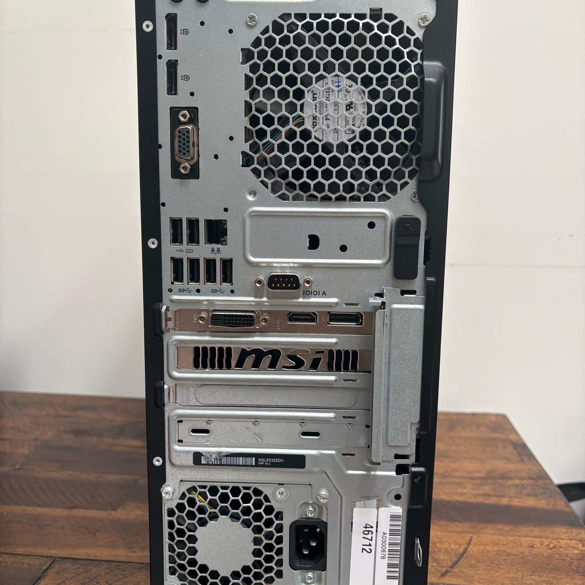 Gaming PC 16GB ram Intel i5 6500 GTX 1050 256GB SSD