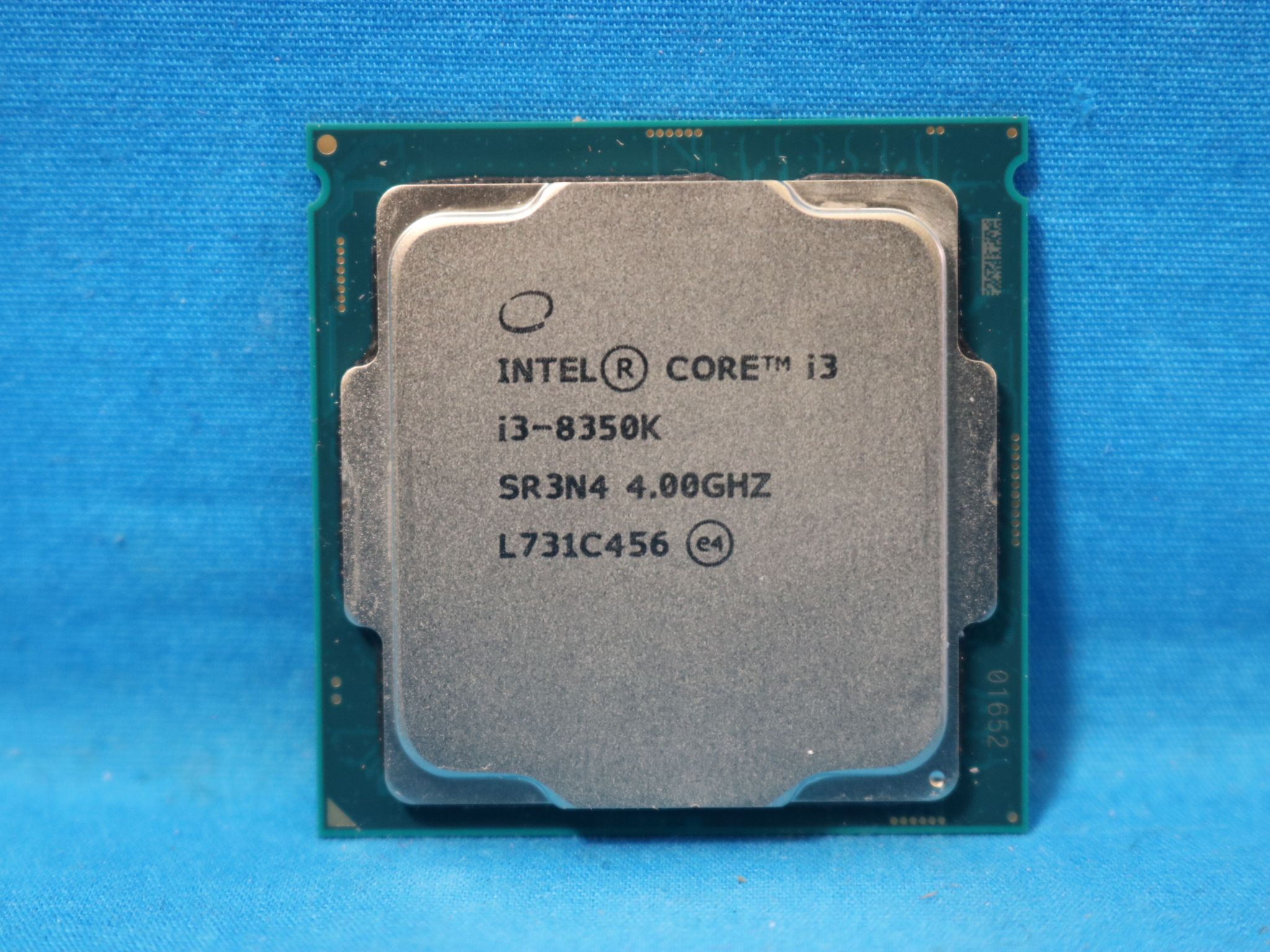 Intel Core i3-8350K 4.00GHz LGA1151/Socket H4 4-C0re 8MB Desktop CPU SR3N4
